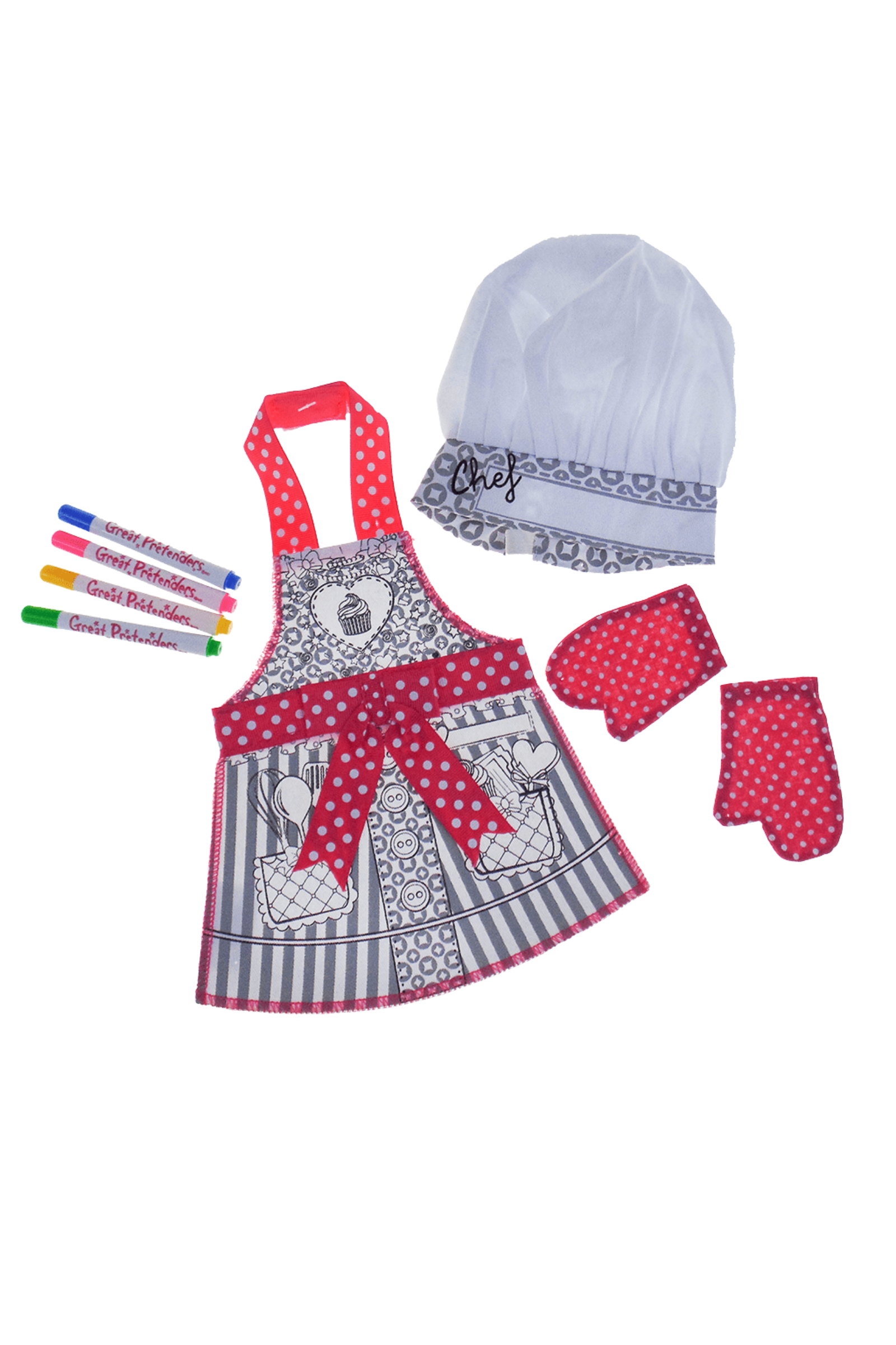 Colour-A-Chef Doll Set