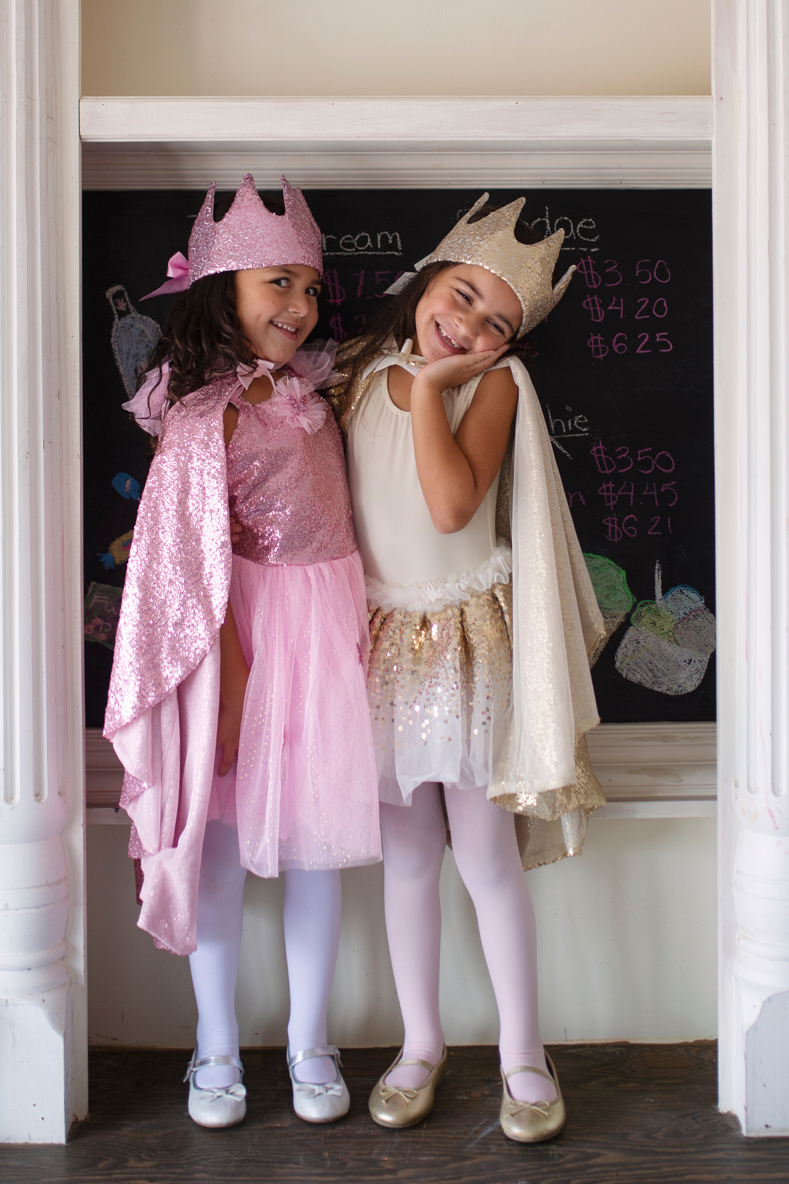 Pink Sequins Butterfly Dress & Wings