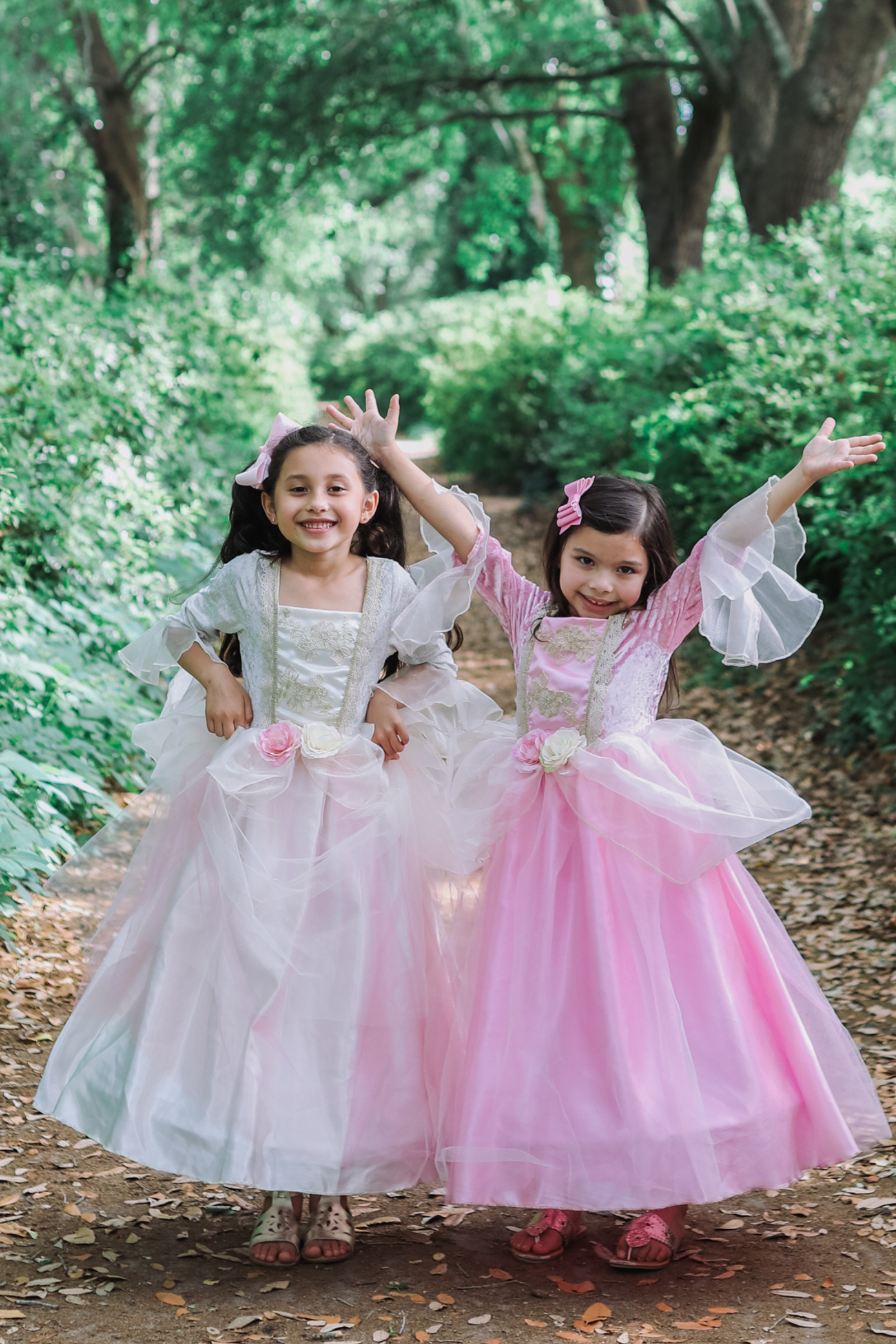 Pink Rose Princess Dress