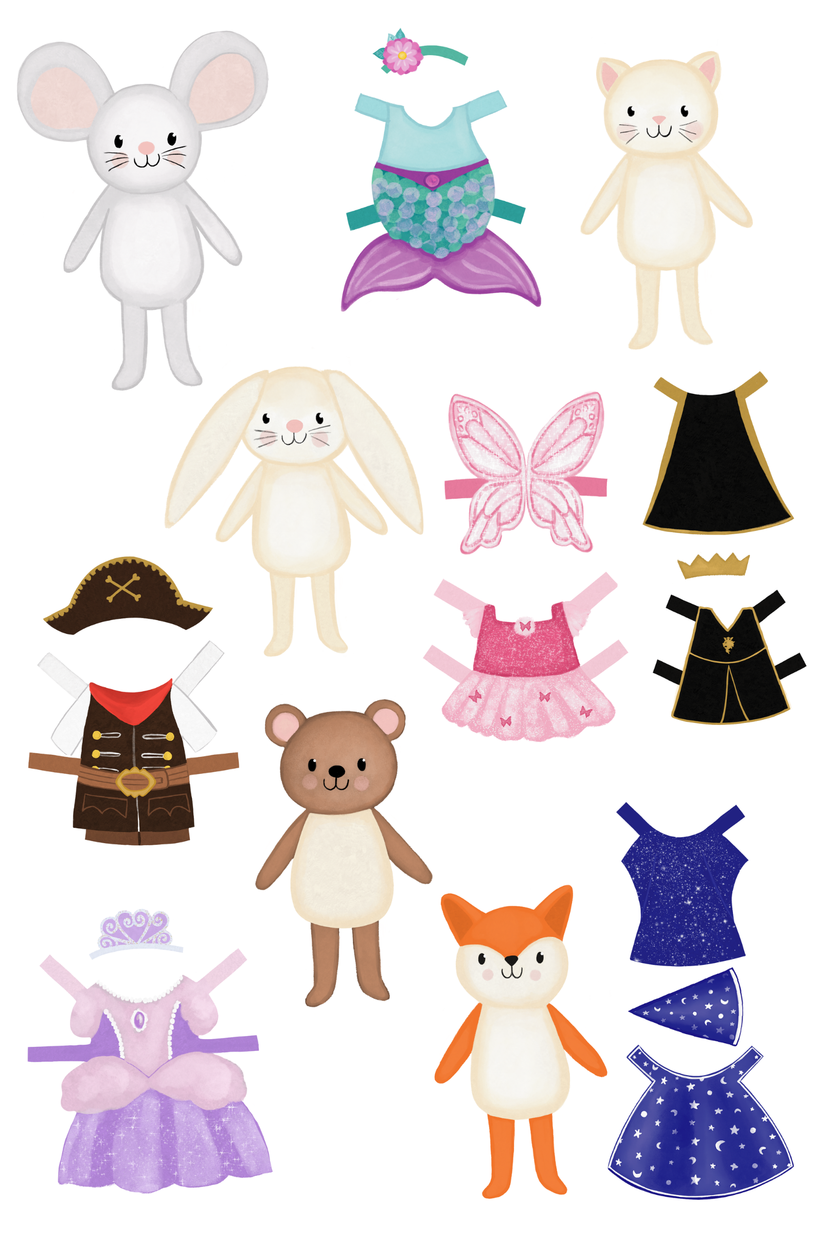 Paper dolls dresses wholesale best sale
