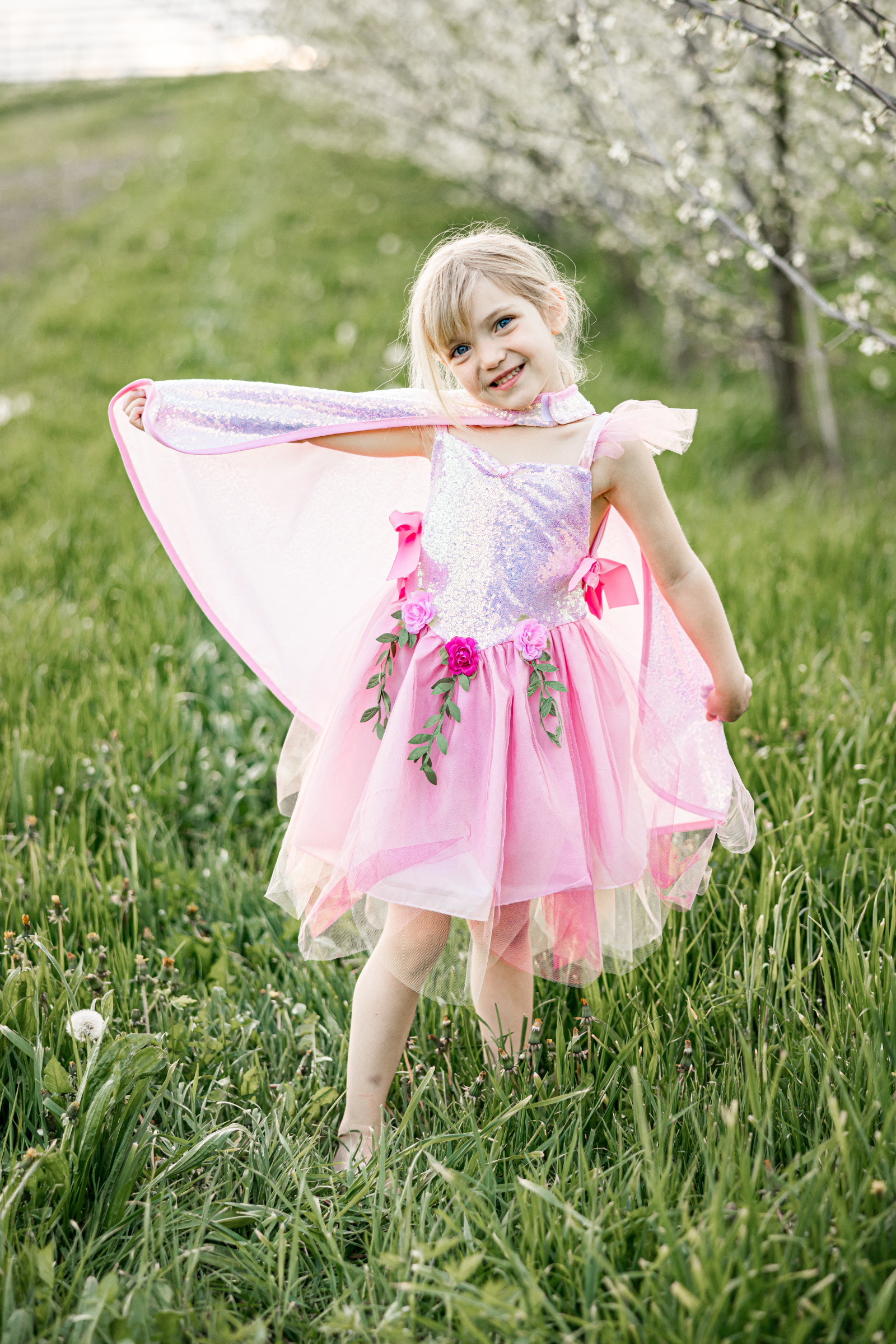 Tunique Sequins Fairy, rose