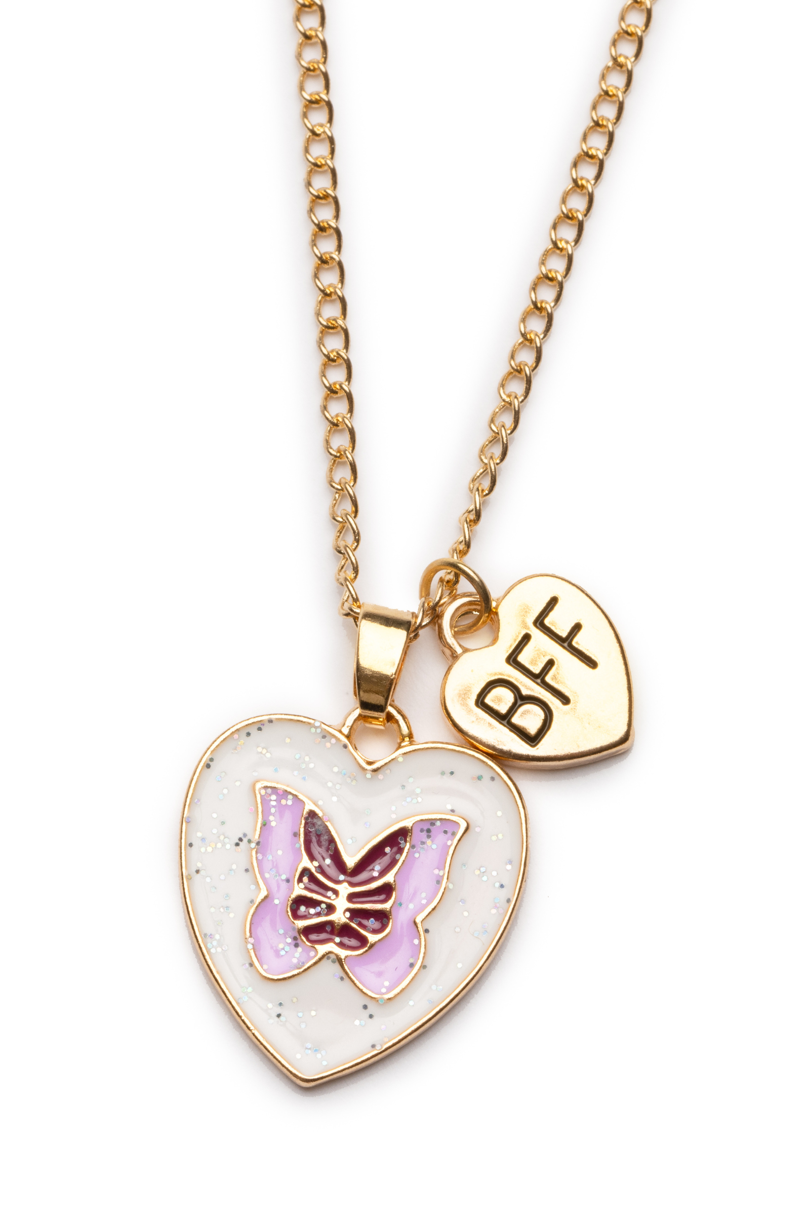Rainbow Butterfly BFF Necklace, Assorted