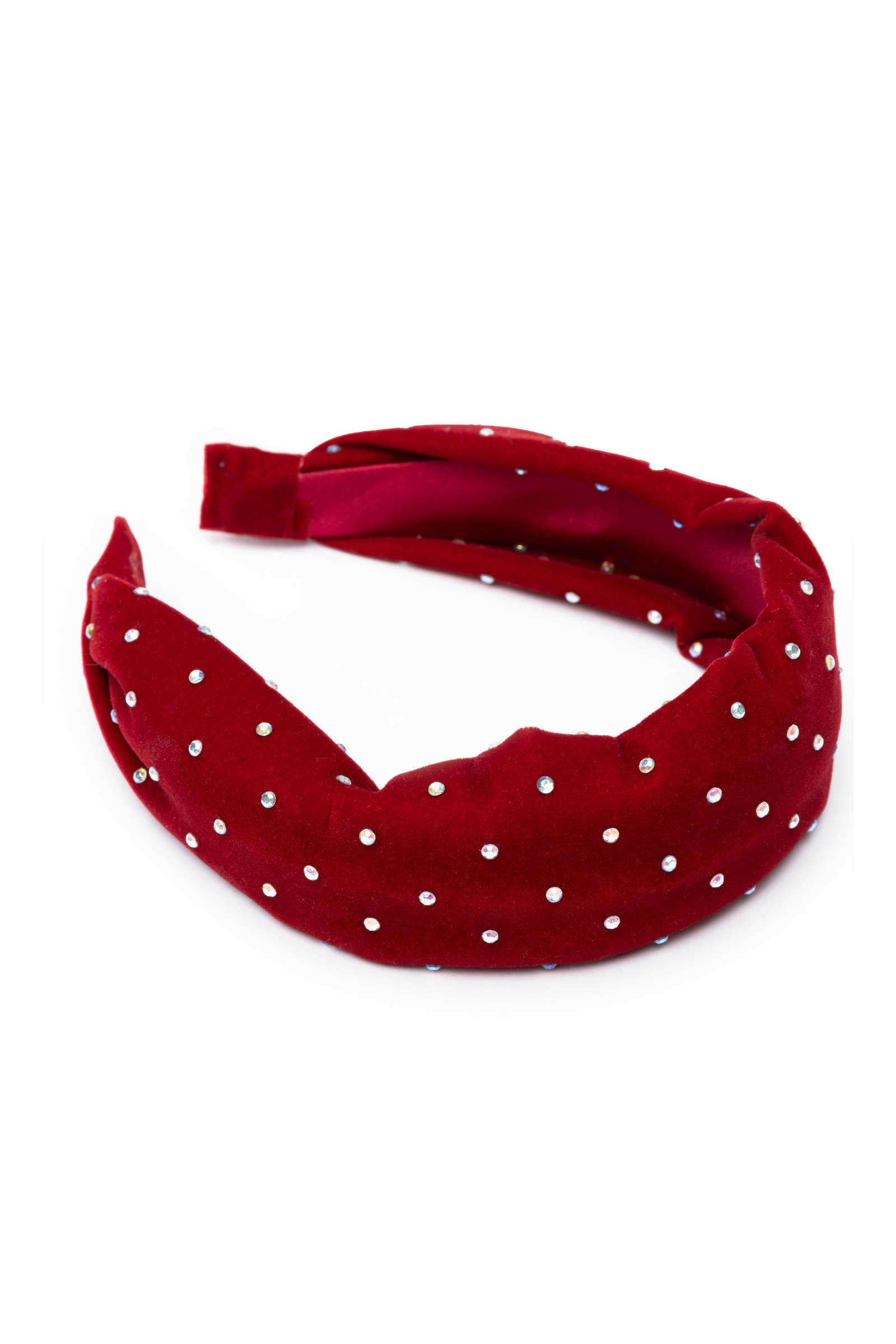 Sparkle Red Velvet Headband