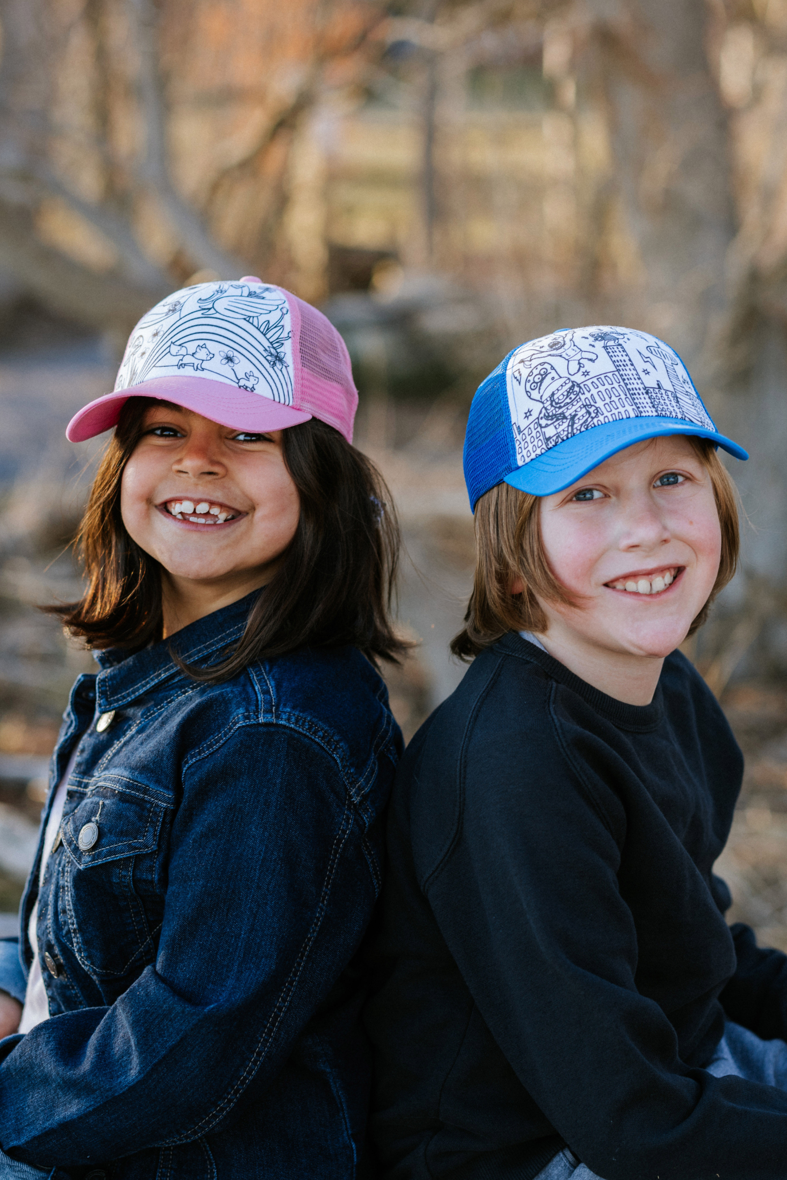 Unicorn Colour-in Ball Cap