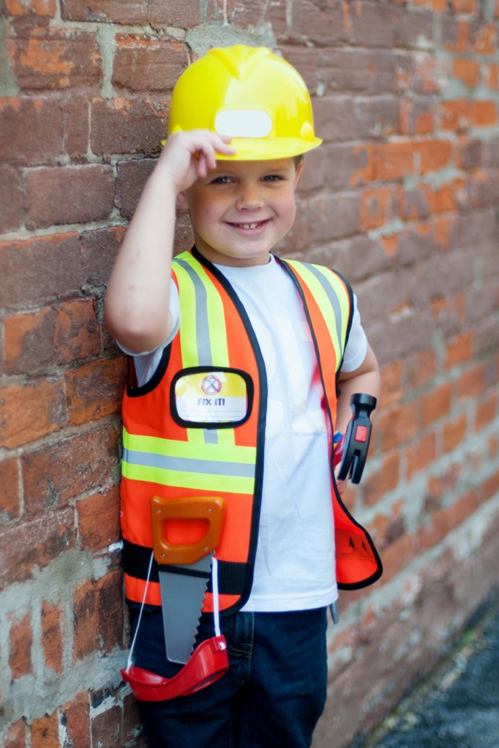 Infant construction worker costume 2025
