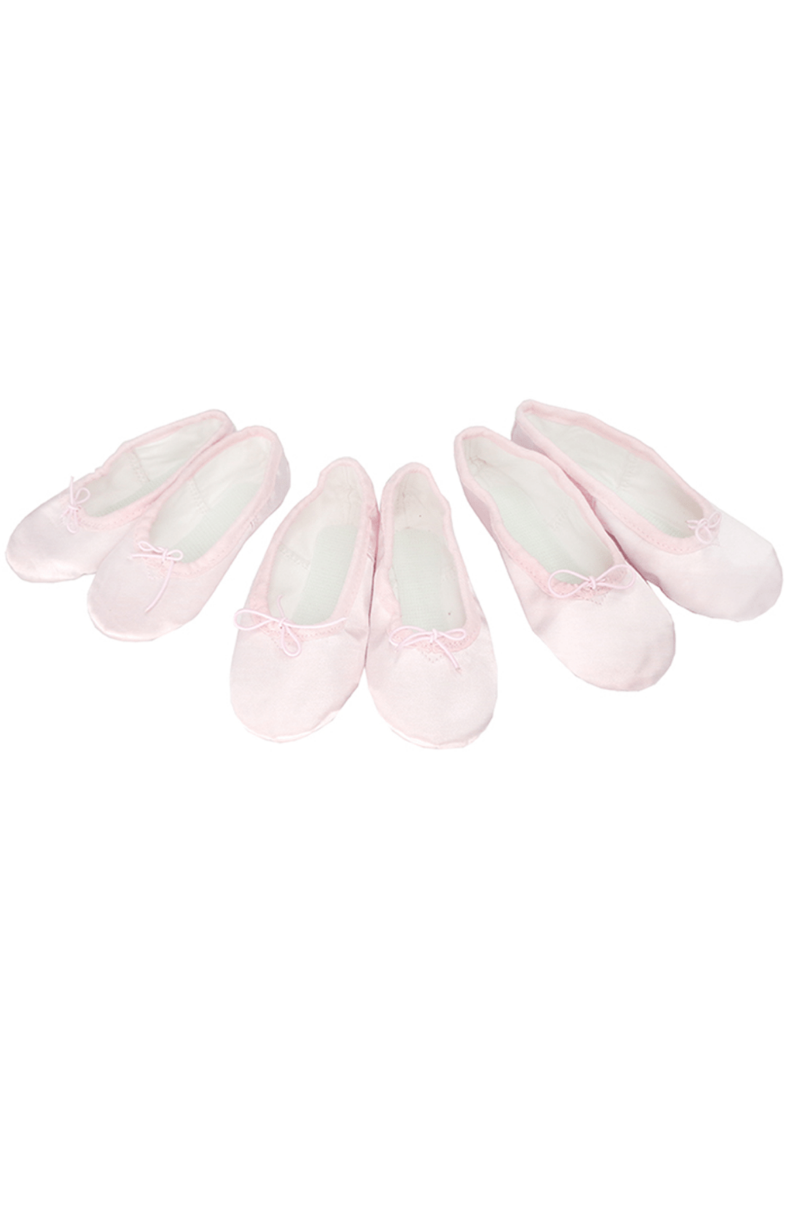 Pink hot sale ballerina slippers