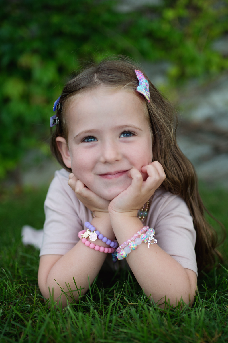 Pretty Pastel Soft Touch Bracelets, Assorted