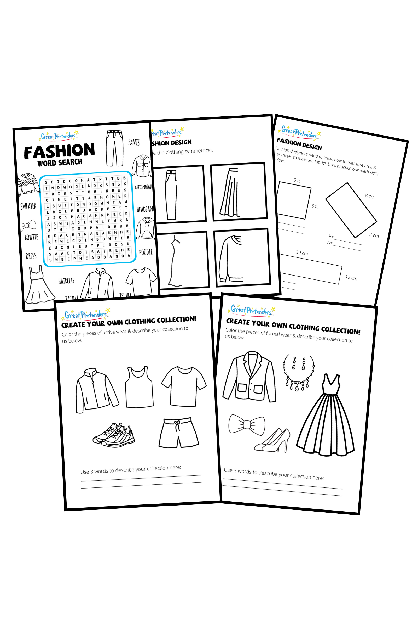 Describing Clothes online worksheet for 5