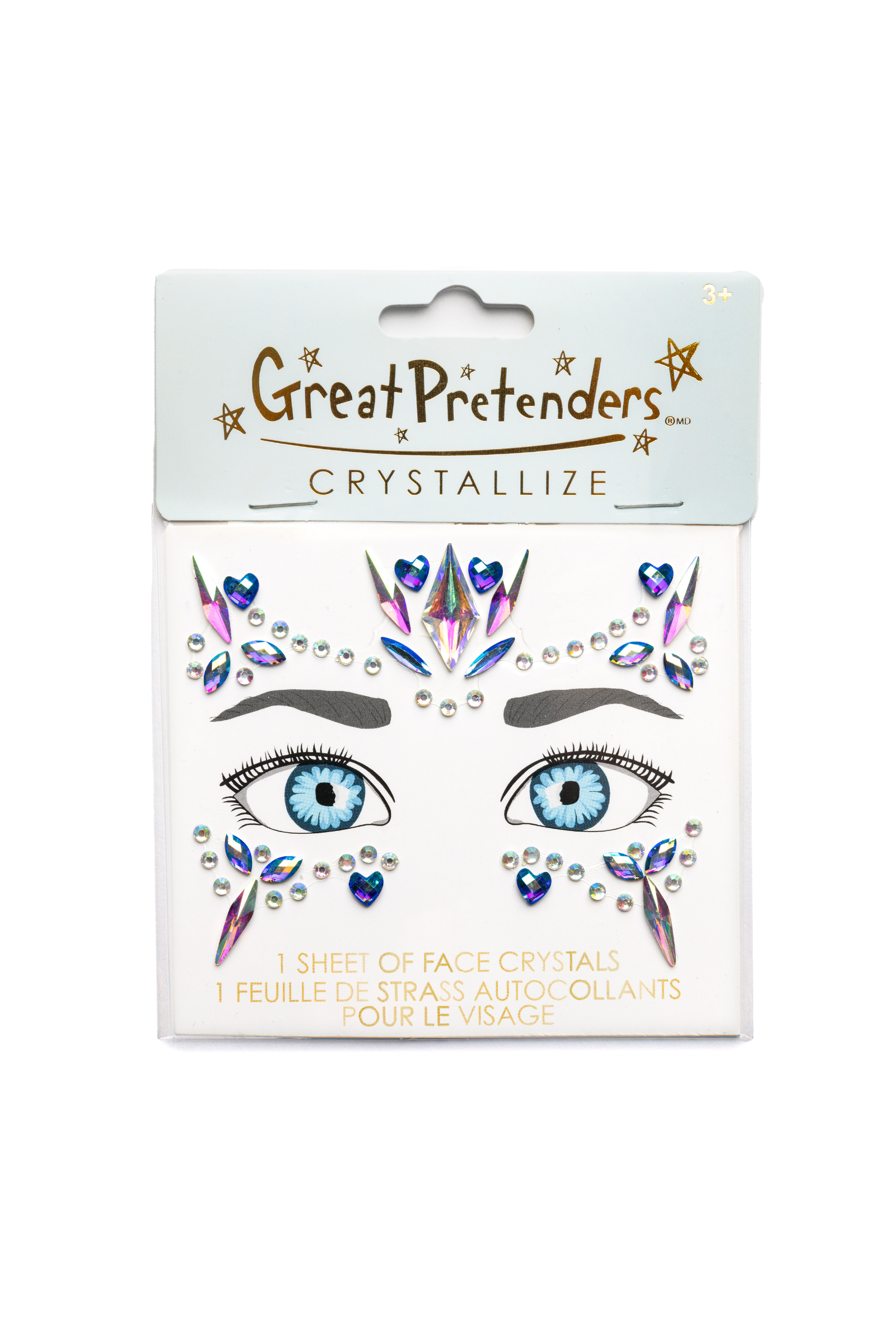 Face Crystals - Ice Princess-[best_sellers]-Great Pretenders USA