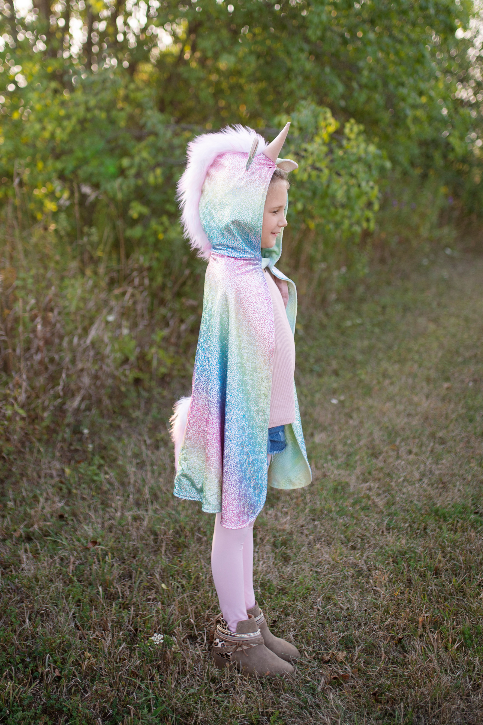 Reversible Unicorn Dragon Cape