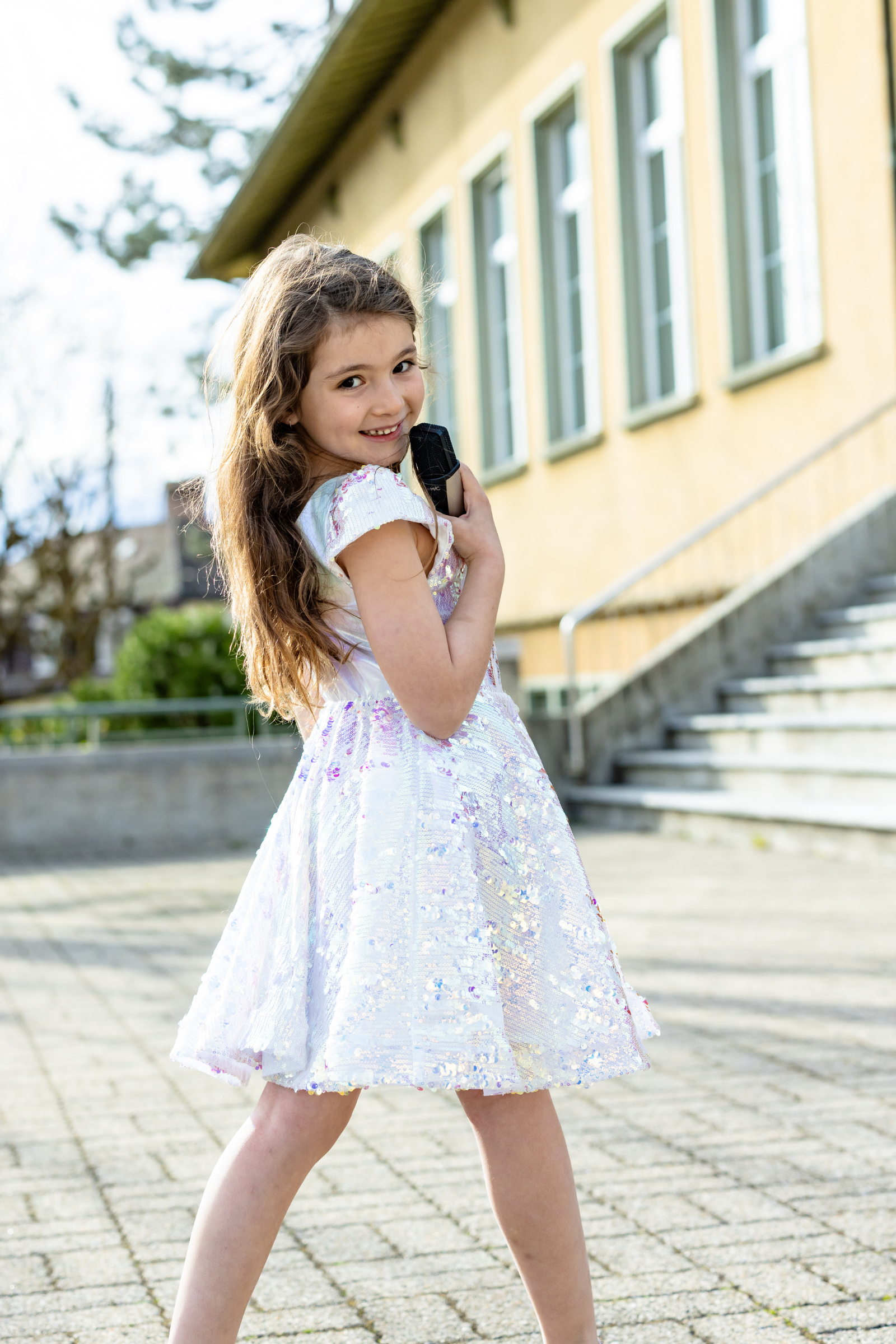 Sequins Concert Queen Dress