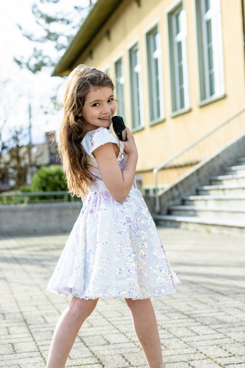 Sequins Concert Queen Dress