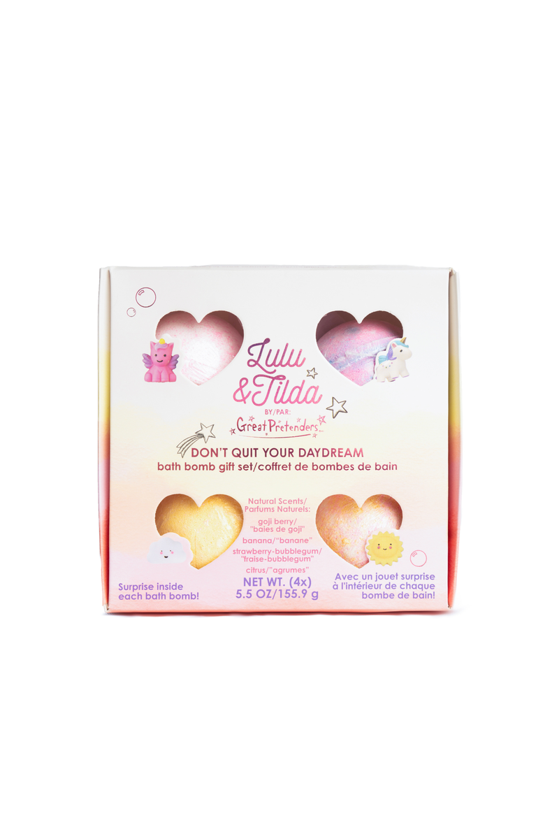 Coffret de Bombes de Bain « Don't Quit Your Day Dream » avec Squishie Surprise à l'intérieur