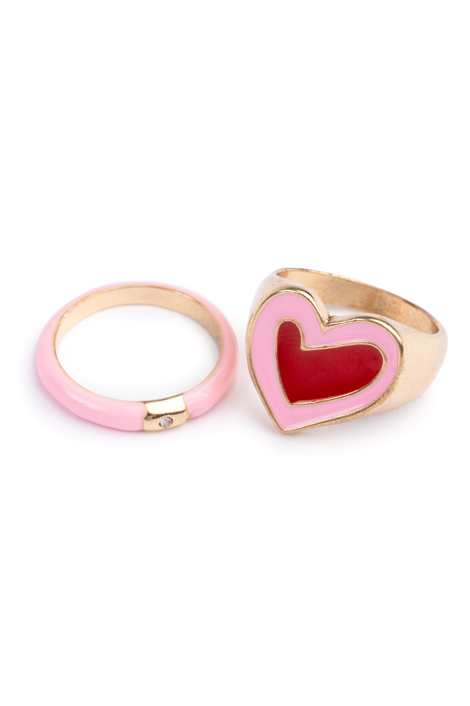 Boutique Chic Tickled Pink Rings