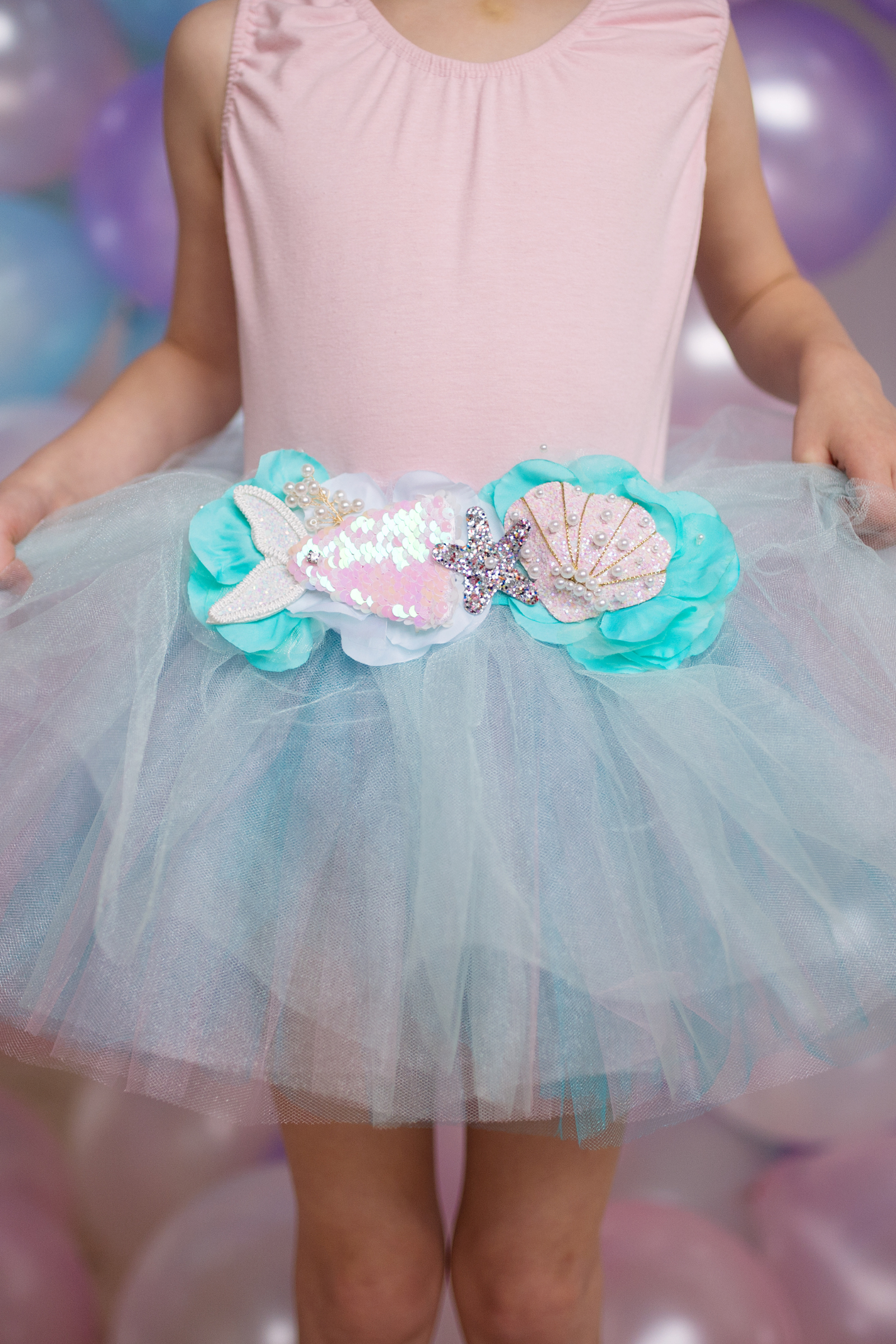 Mermalicious Tutu & Headband Deluxe Bundle