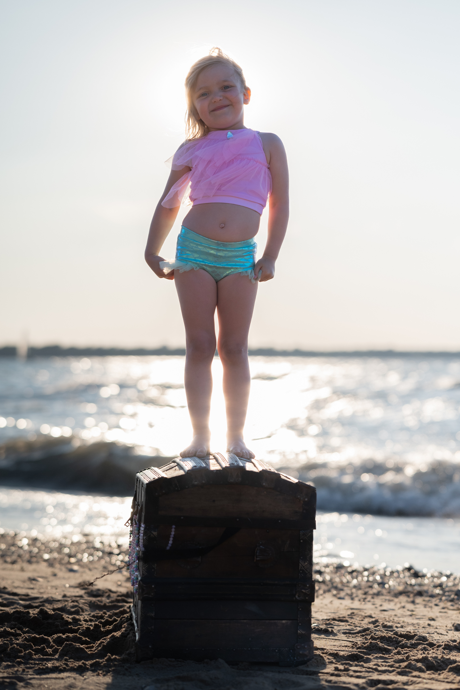 Pink Mermaid Swimsuit