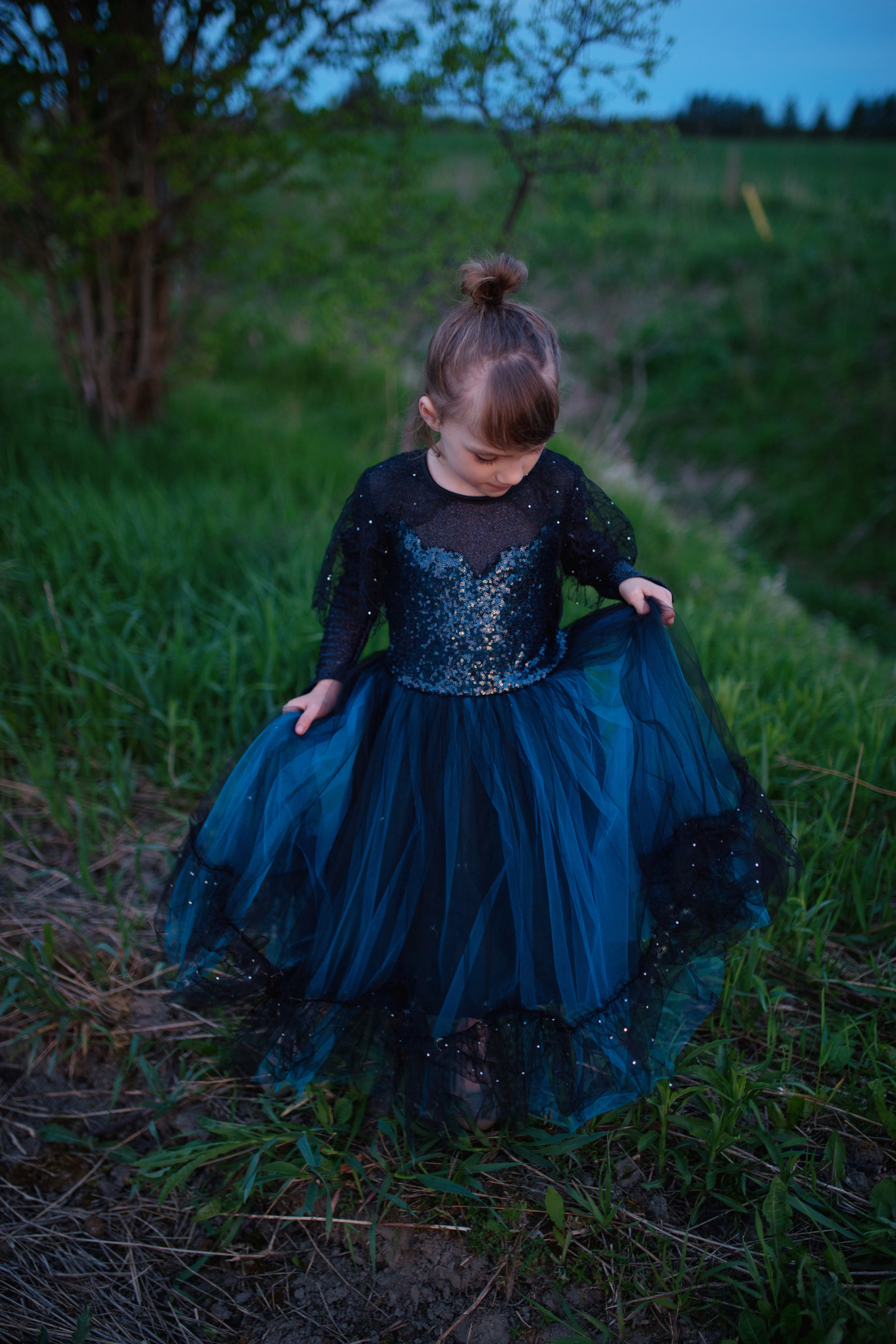 Luna The Midnight Witch Dress & Headband