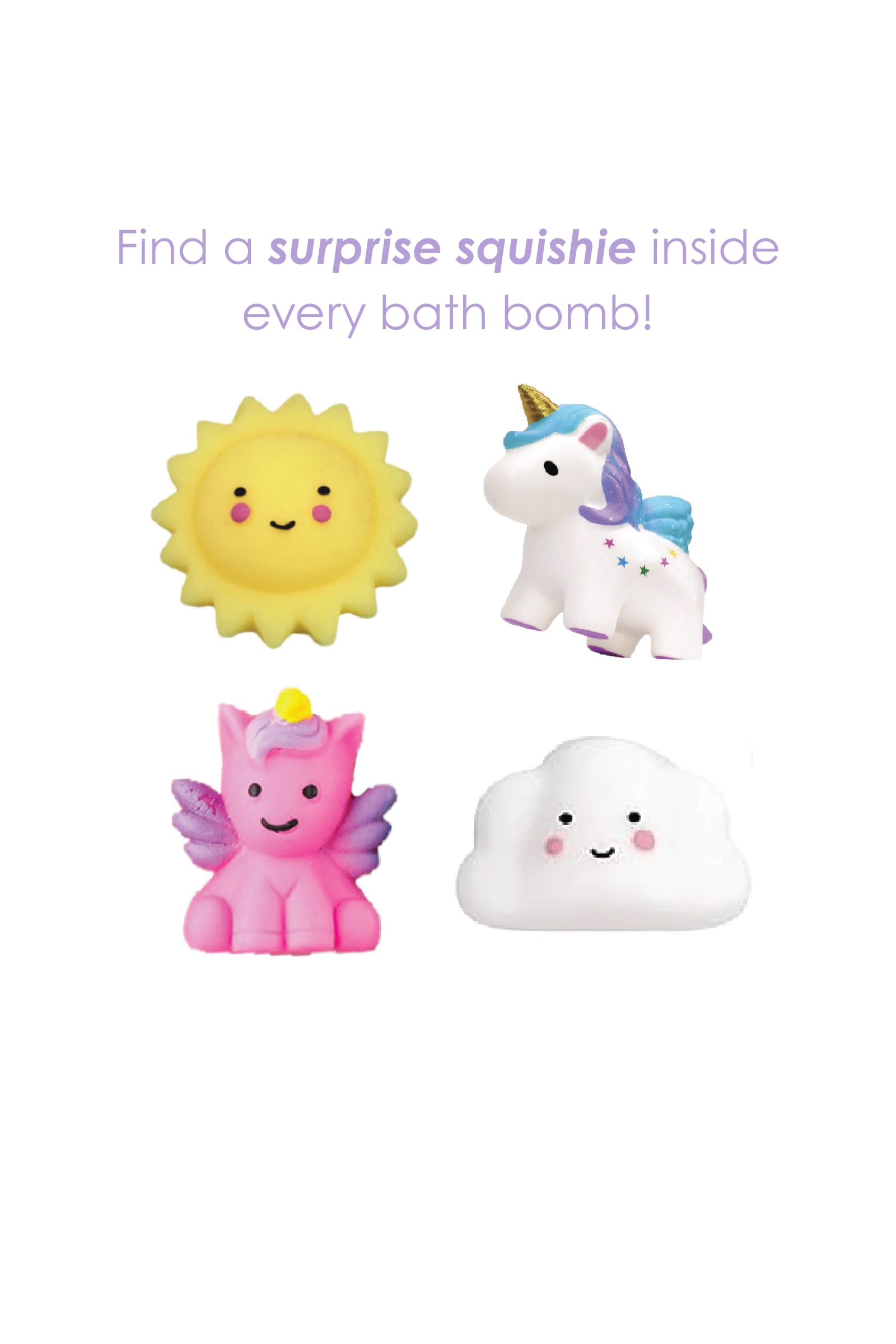 Coffret de bombes de bain « Ne quitte pas tes rêves », avec un bijou surprise à l'intérieur