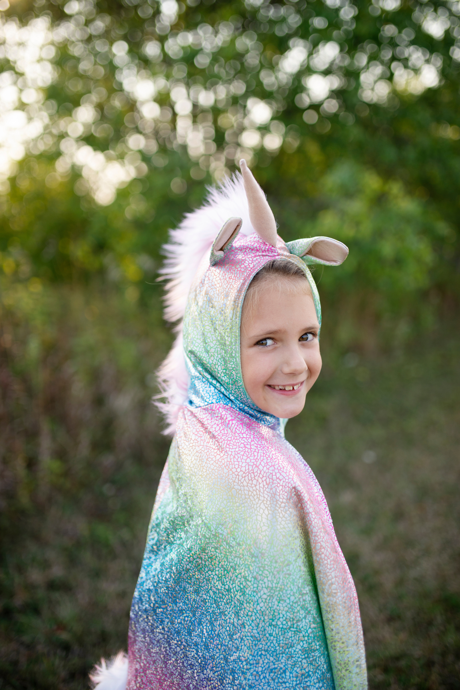 Reversible Unicorn Dragon Cape