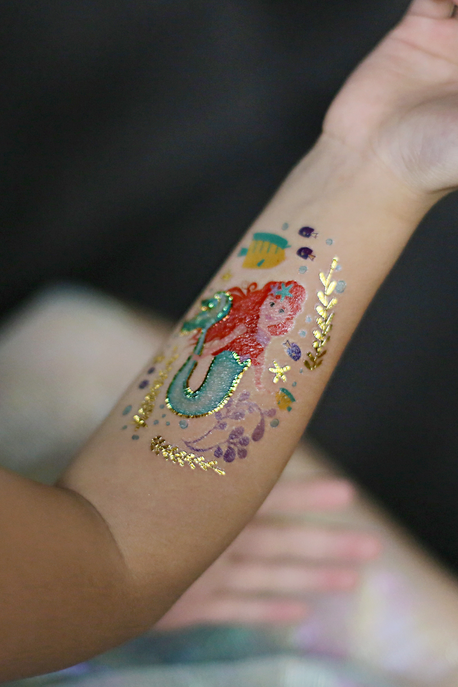 12 pcs Mermaid Tattoo Assortment