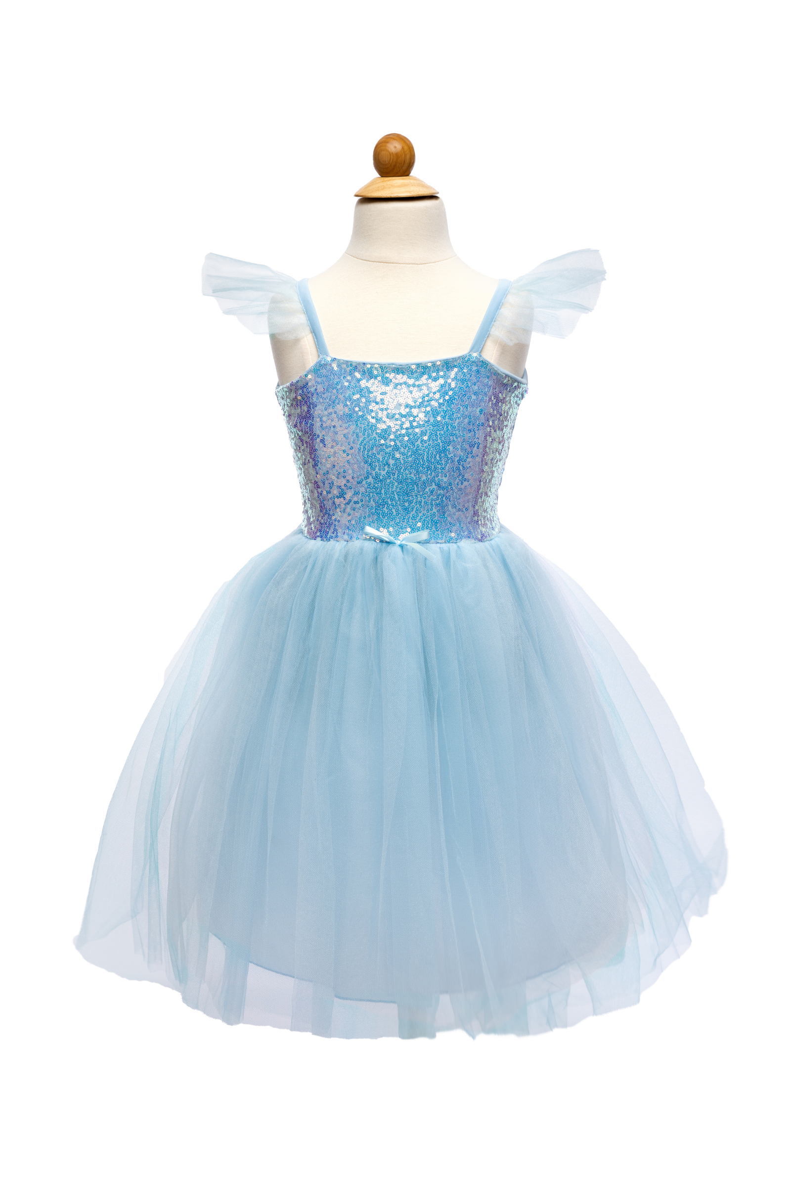 Blue Sequins Princess Dress