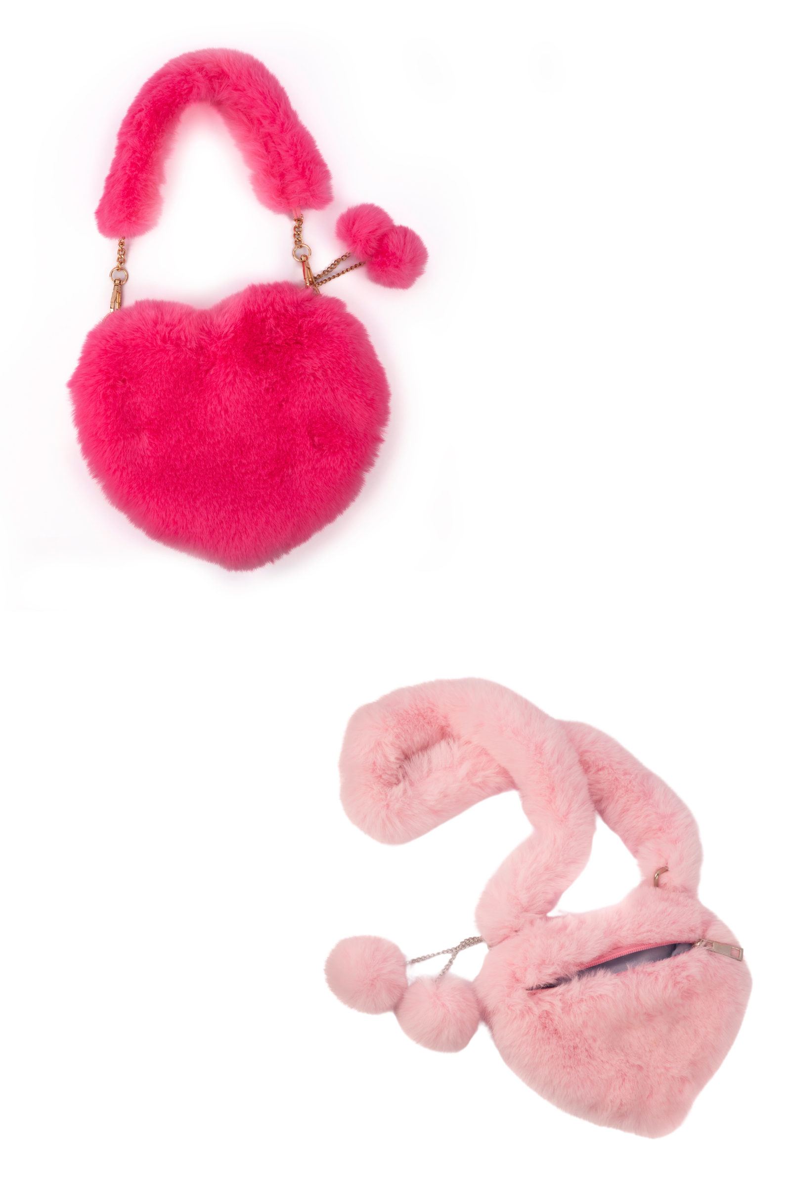 Pinky Promise Furry Purse Bundle