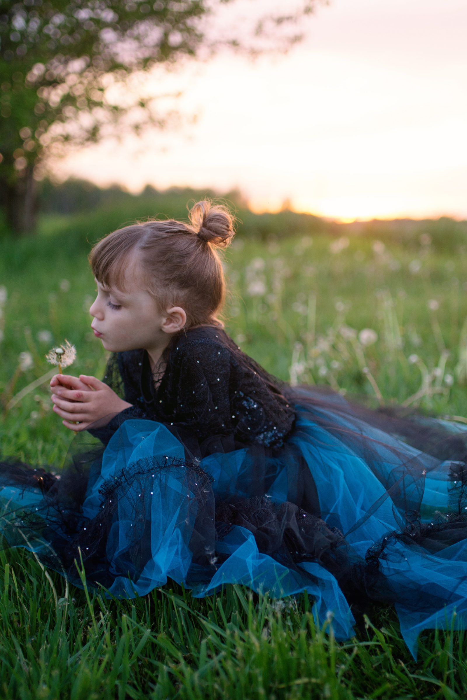 Luna The Midnight Witch Dress & Headband