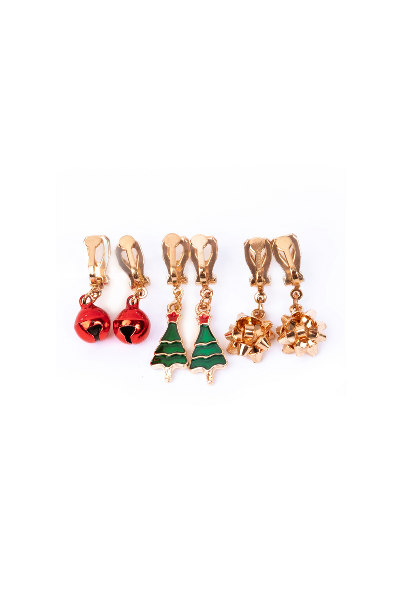 Snowman Pierced & Clip On Earrings