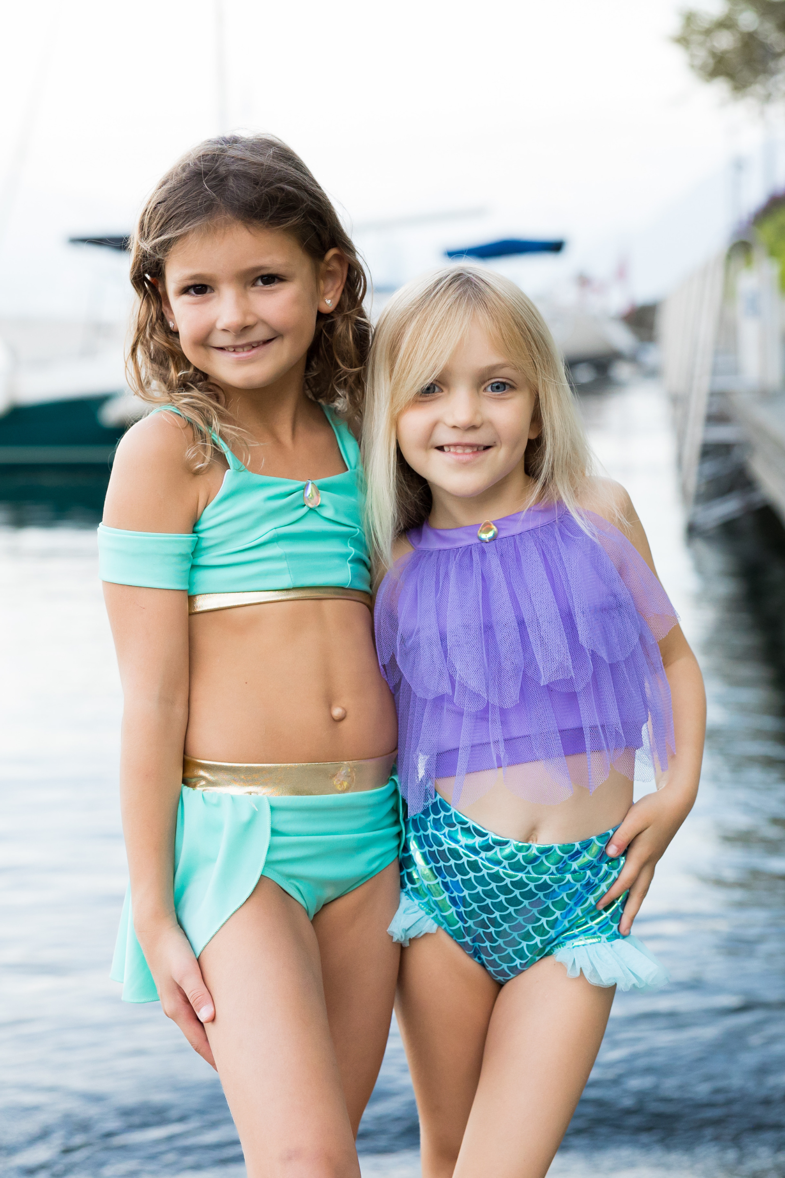 Kids mermaid 2025 swimming costume