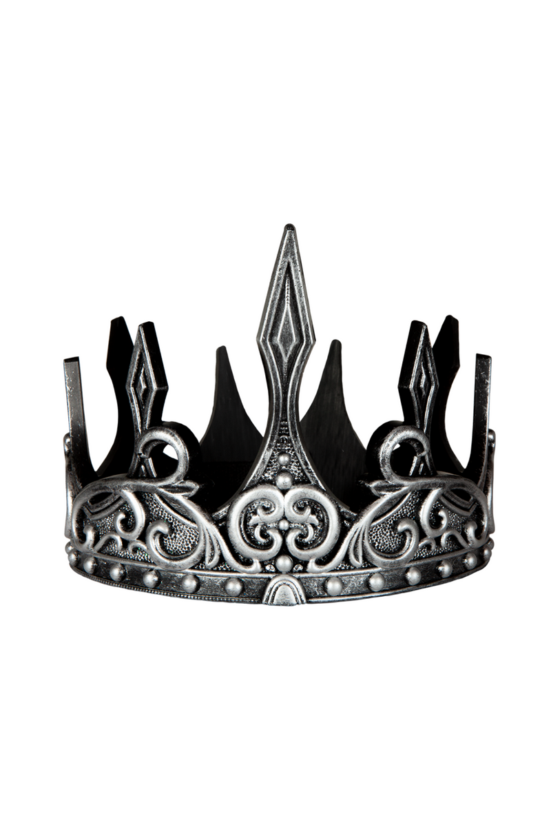 Couronne de roi luxe latex or/noir