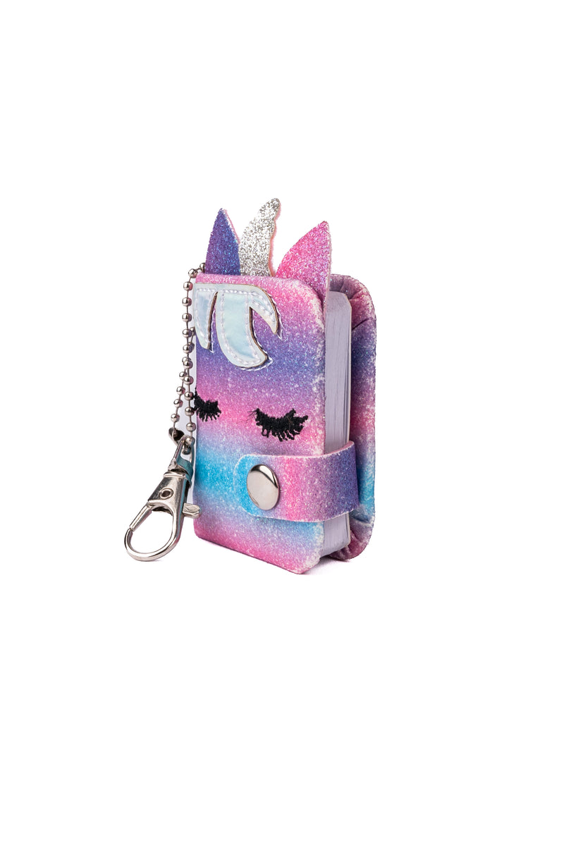 Mini Sparkly Friends Keychain Journals, Assorted