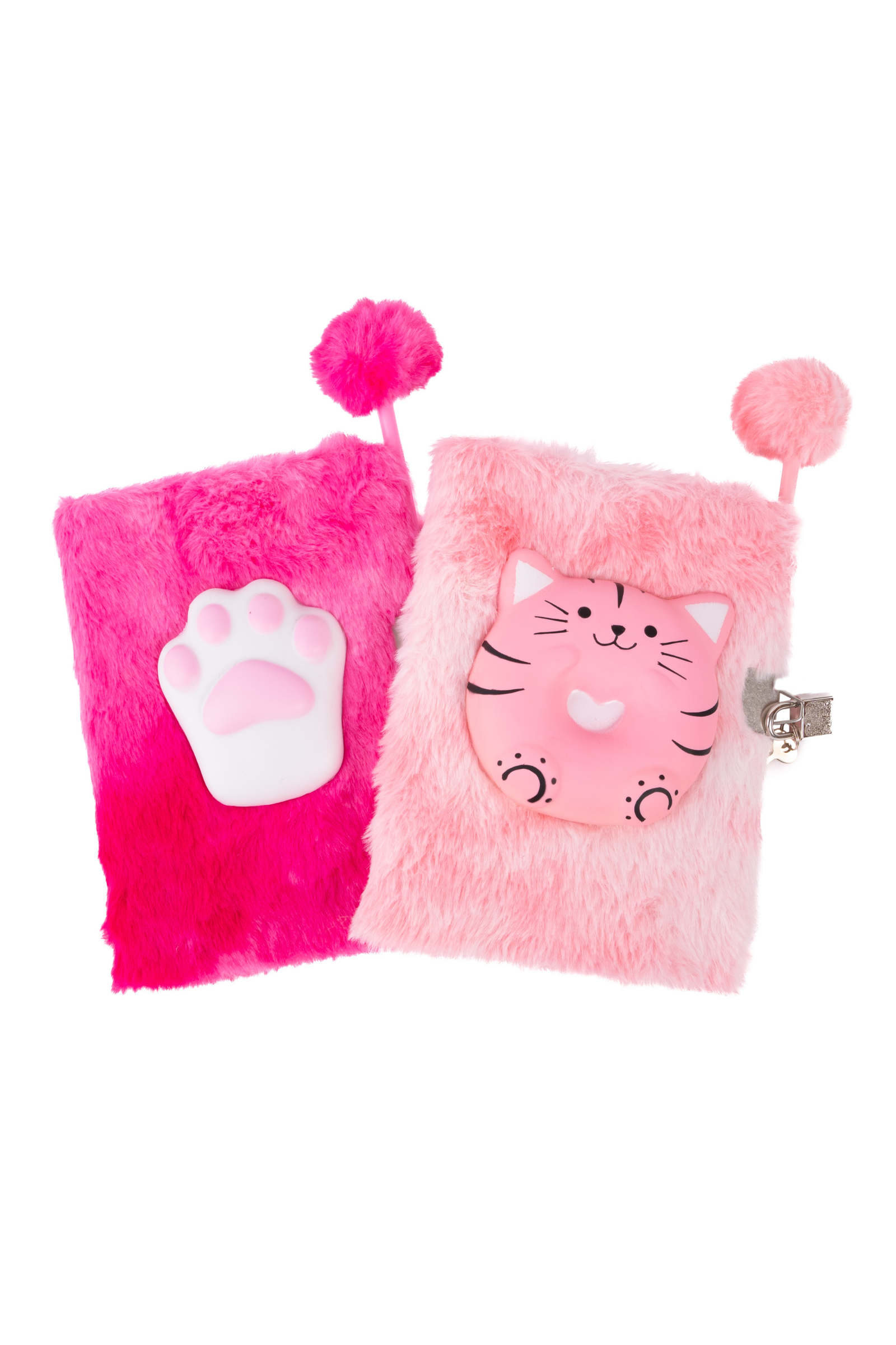 Furry Friends Squishy Journal, Cat Assorted