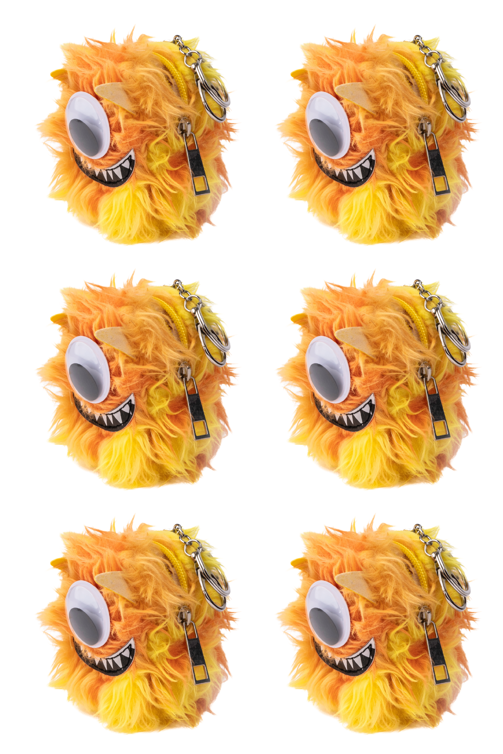 Pocket Adventure Packs, Giggle the Monster, 6pcs Bundle