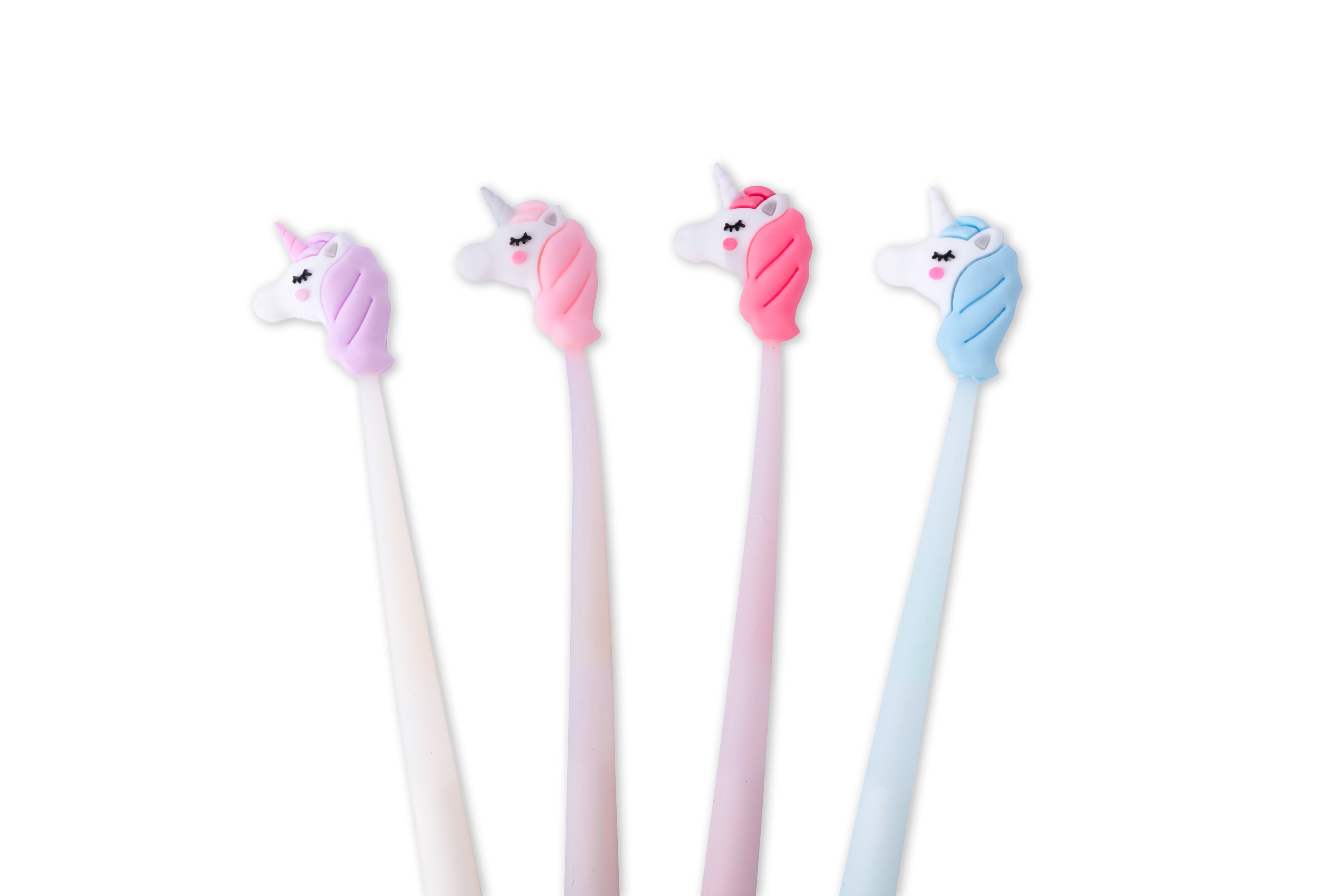 Unicorn Jiggle Wiggle Pens, Assorted