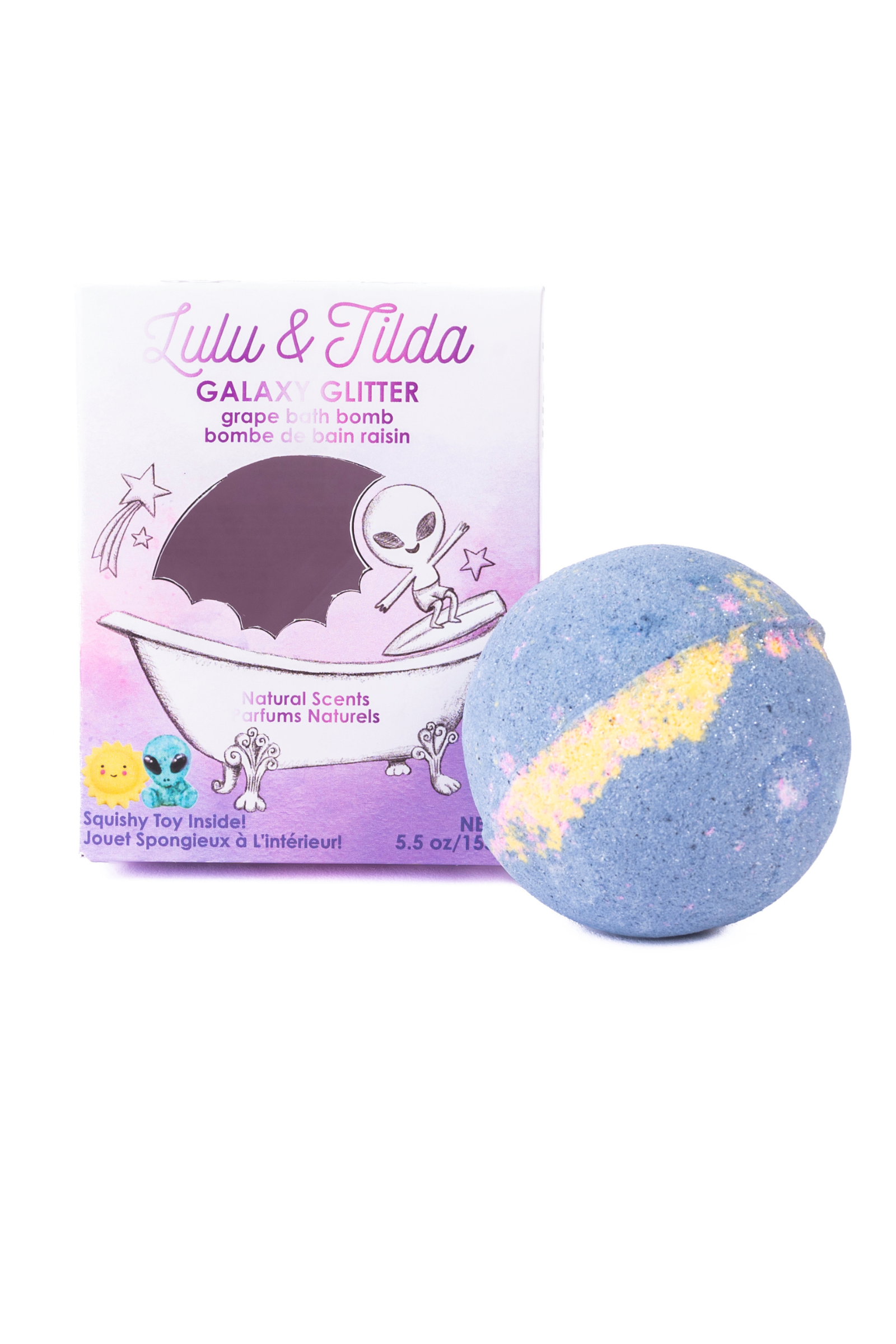 Galaxy Glitter Bath Bomb