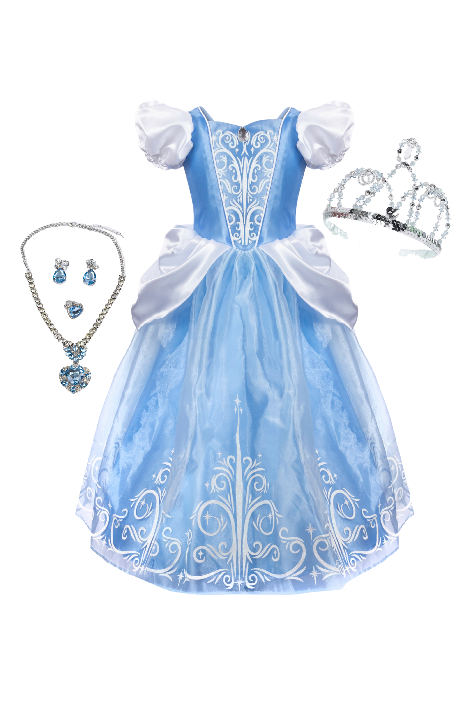 Cinderella Princess Costume Bundle