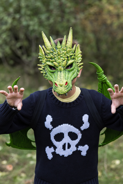 邦楽 MASCHERA - DRAGONHEADS DRAGONTAILS kowaku Dragon Cosplay Mask Dragon Head Mask Halloween Masquerade