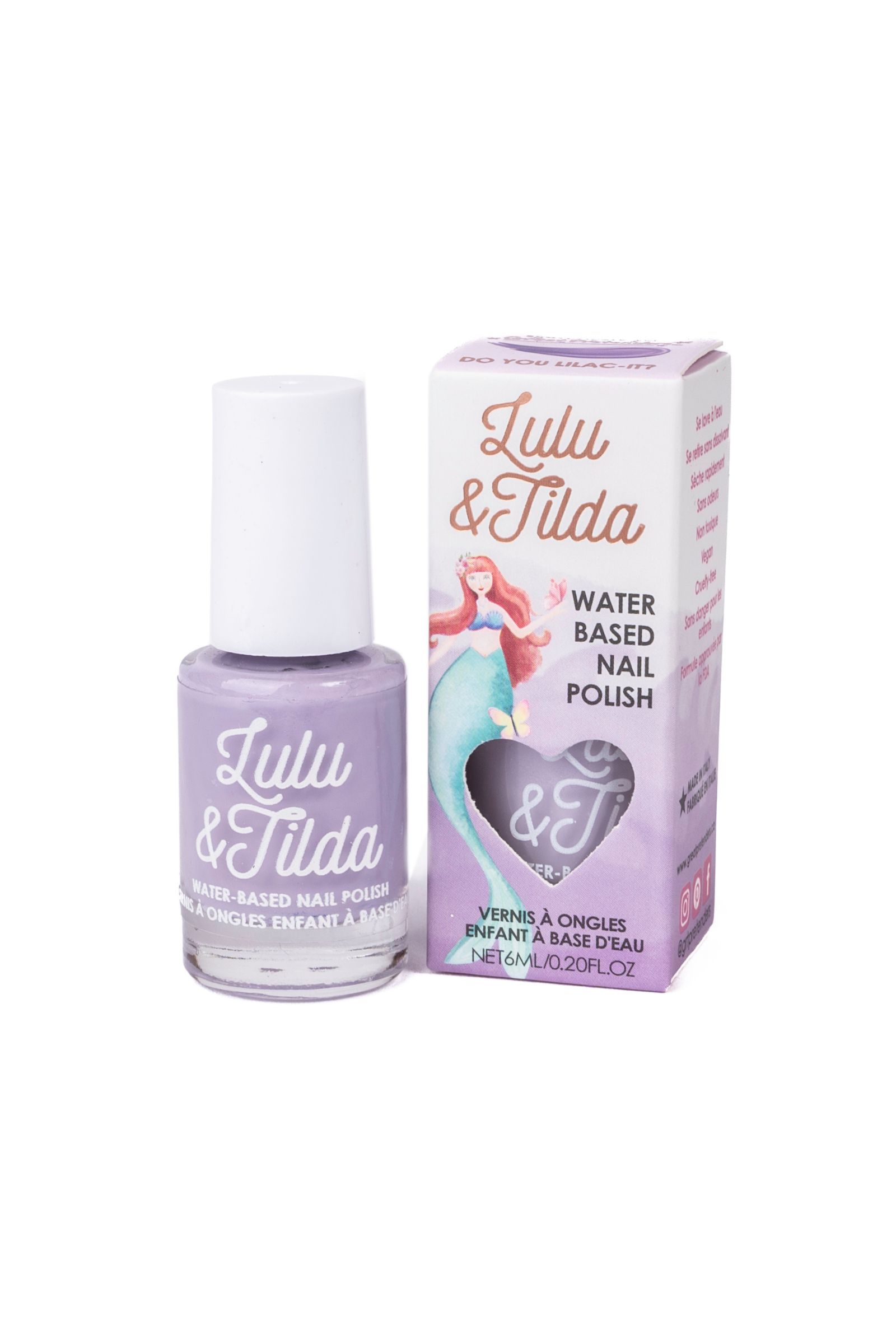 Vernis à ongles - Do you Lilac-It? - 6ml - se lave à l'eau