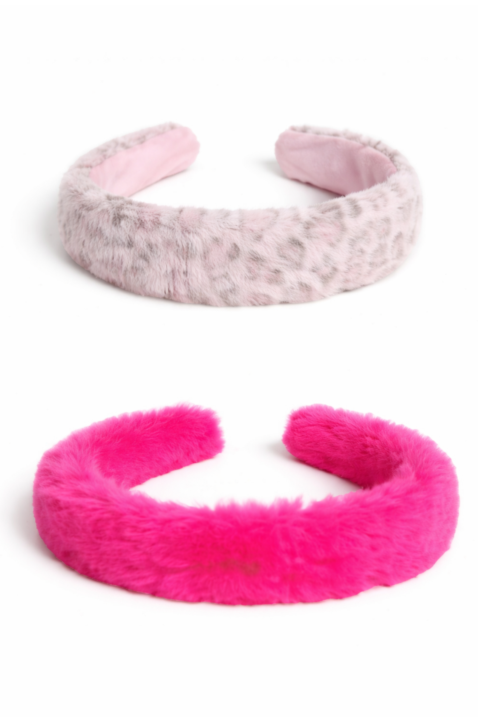Plush Faux Fur Headband, Assorted