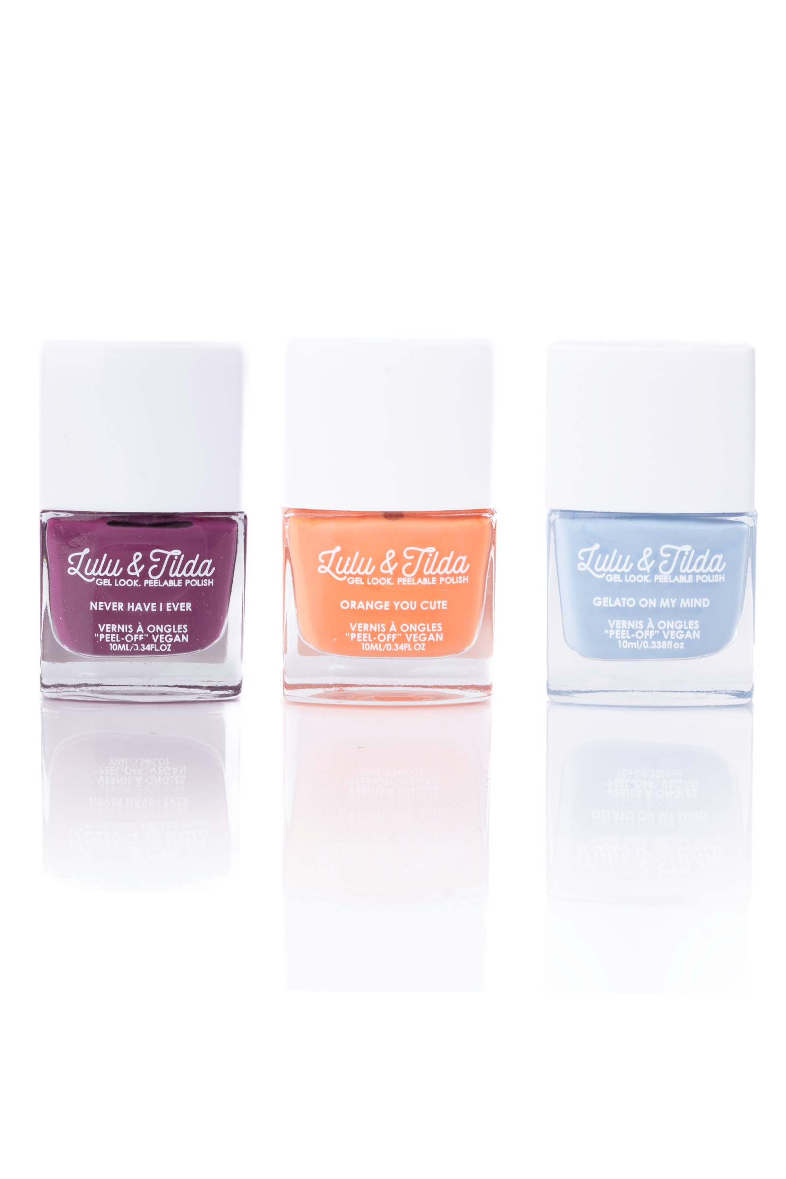 Orange You Cute Peelable Nail Polish Bundle