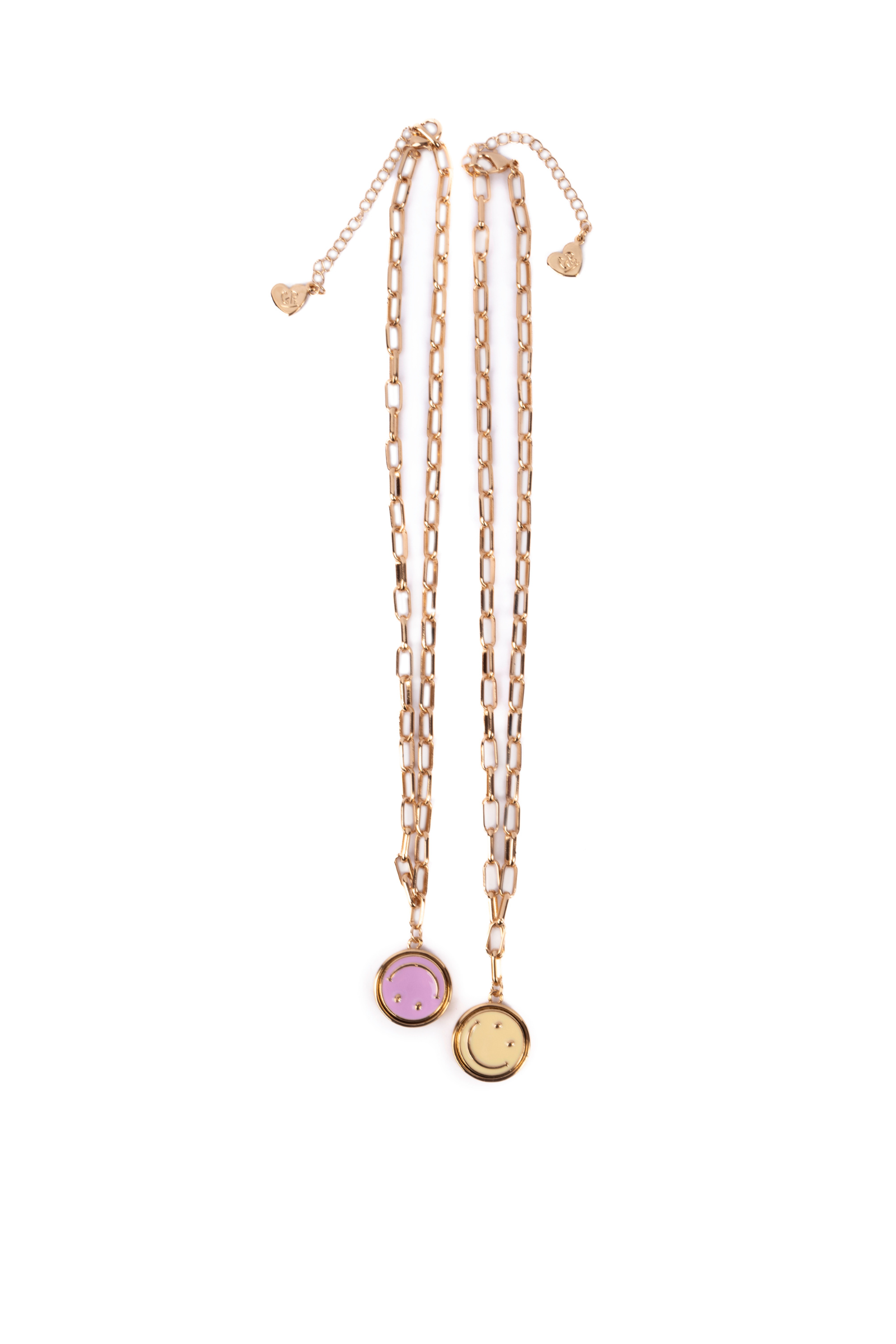 Collier Boutique Chic "All Smiles Spinner", 2 styles assortis