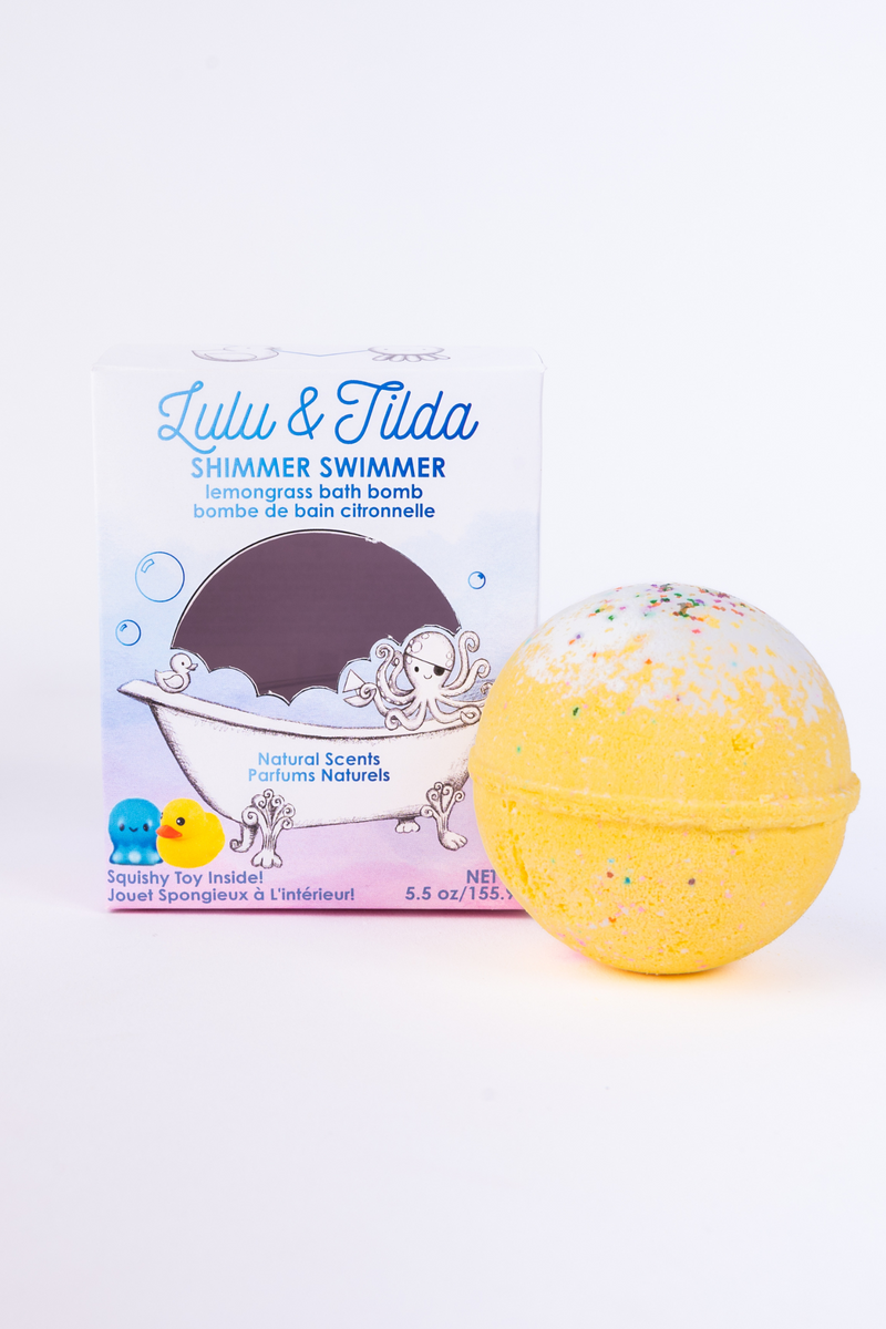 Bombe de bain Sprinkle Sparkle, avec une surprise squishie à l'intérieur