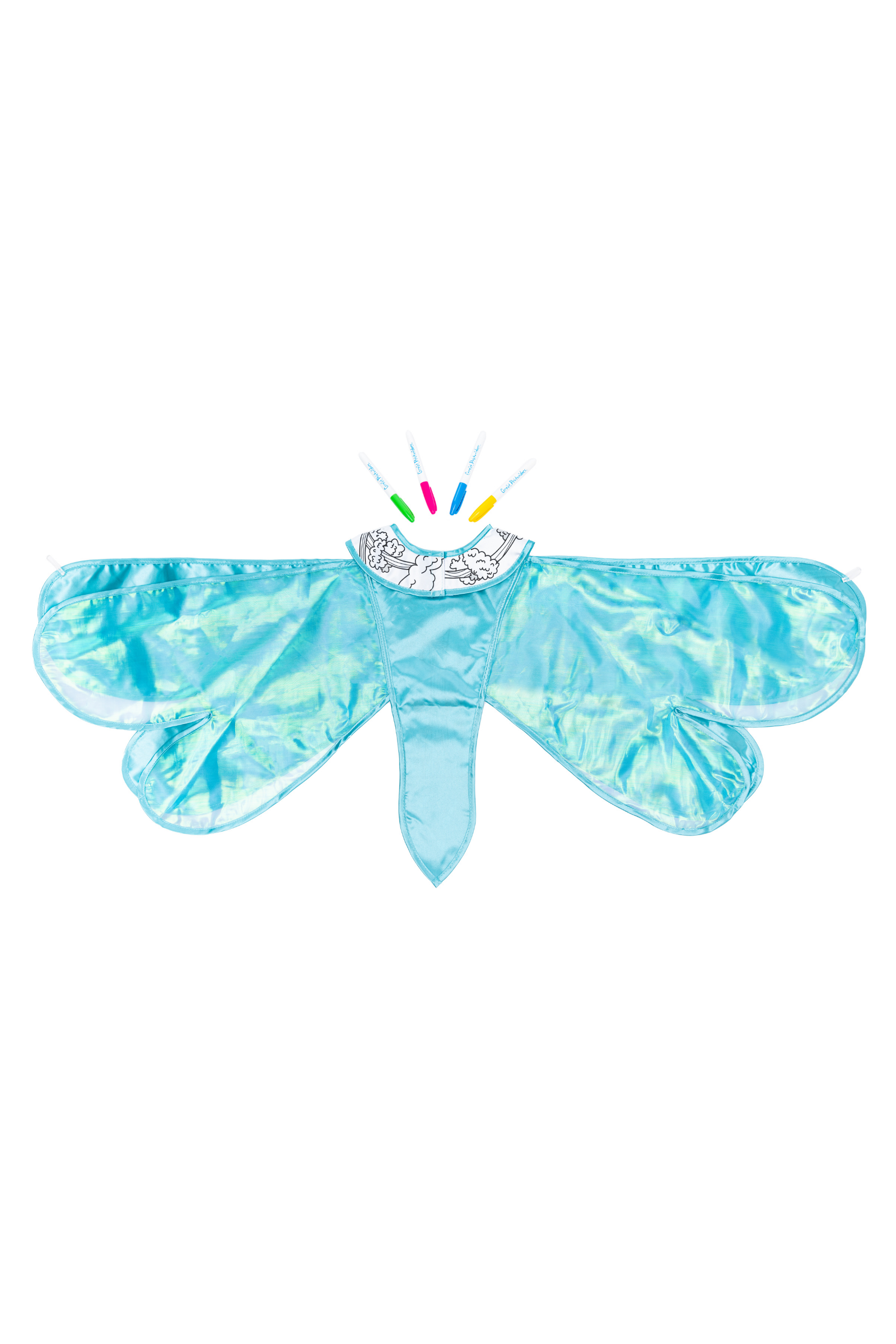 Colour-A-Dragon Fly Wings Cape