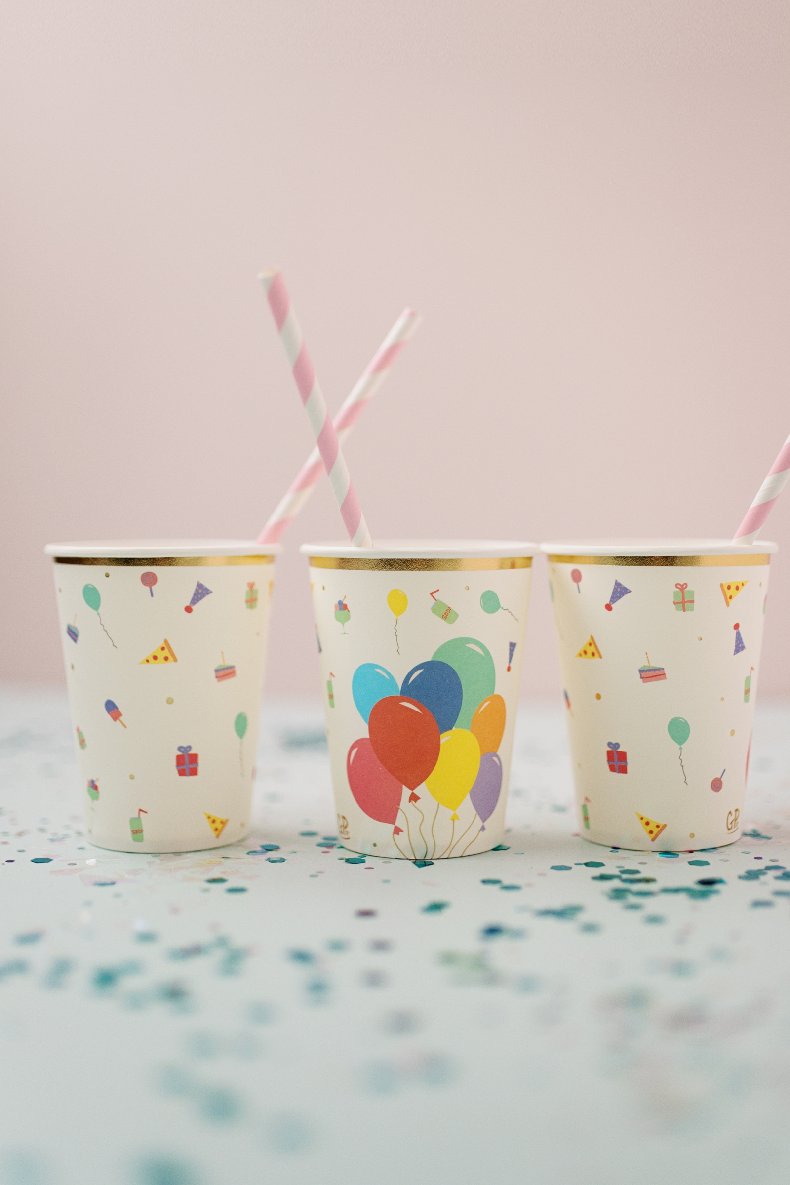 Cups - Party - Happy Birthday (8 pcs)
