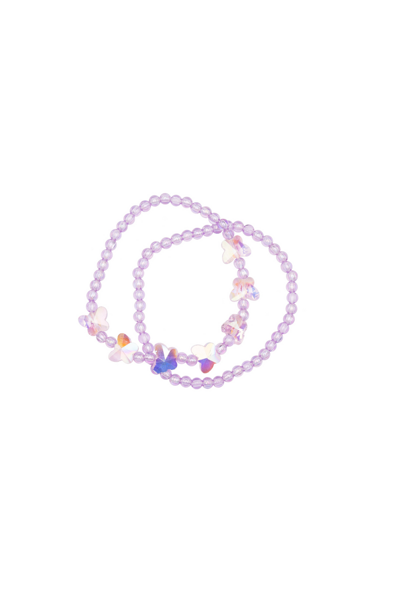 Boutique Shimmer Butterfly Bracelets, Assorted