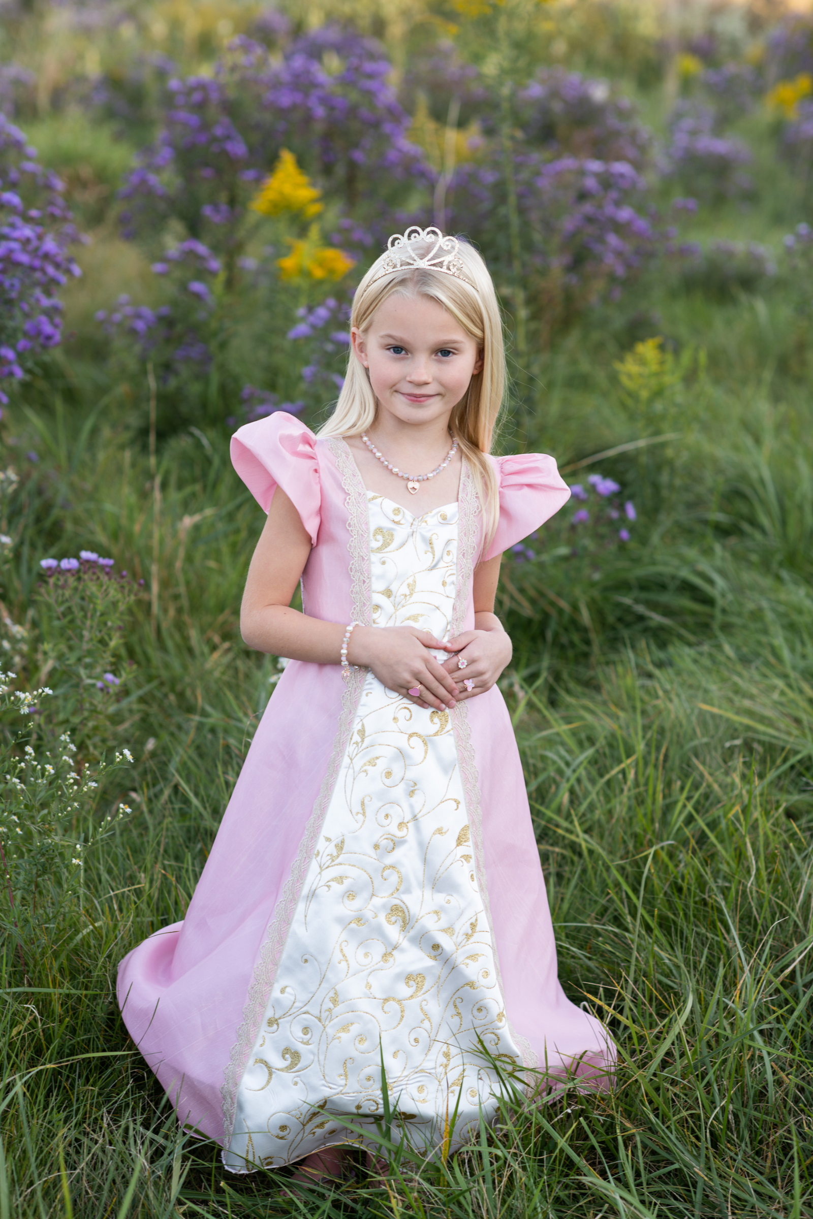 Girls Clothing Elegant Princess Dress 4 To14 Years Girls Wedding