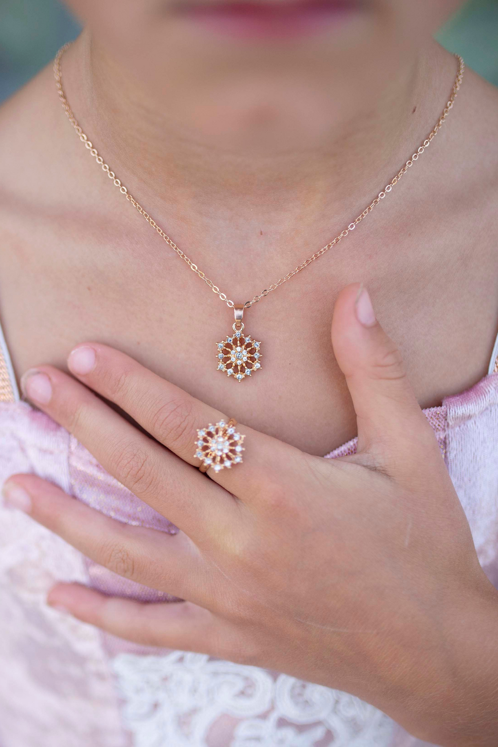 Real 2025 snowflake jewelry