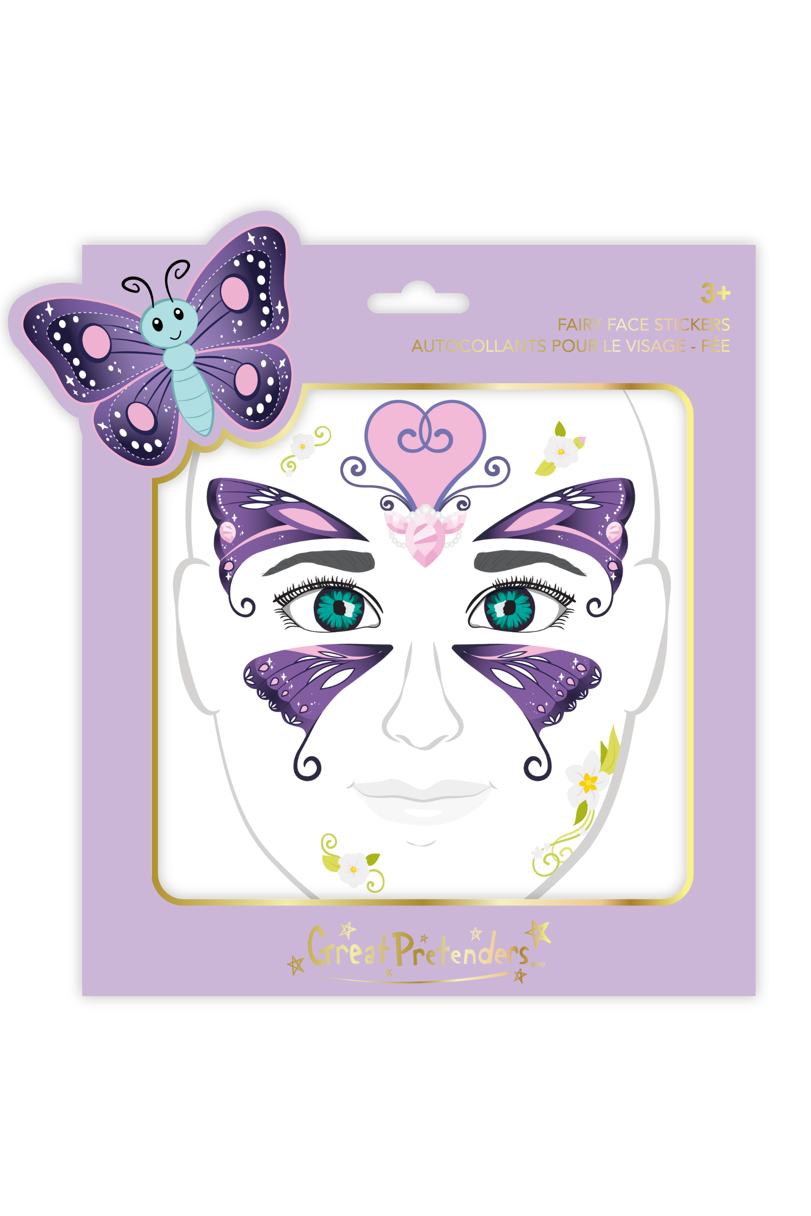 Butterfly Fairy Face Stickers