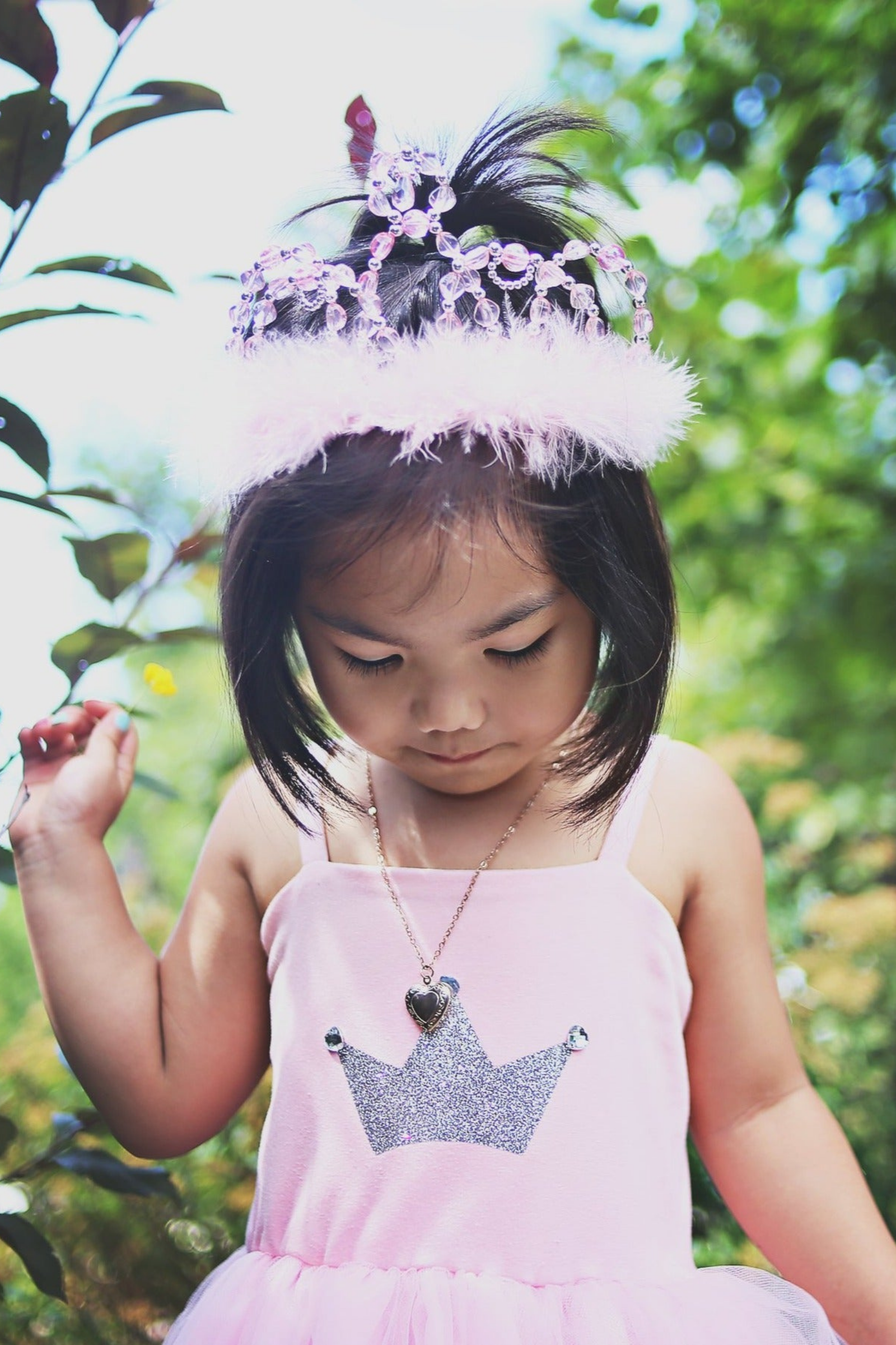 Pink & Silver Princess Tiara