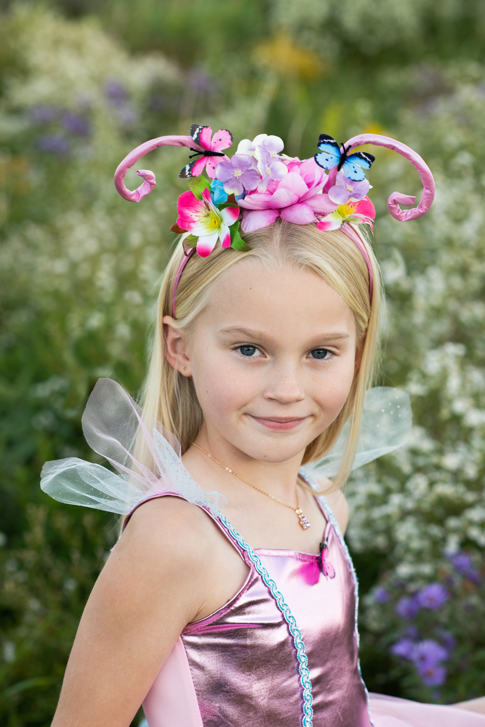 Woodland Butterfly Dress & Headpiece